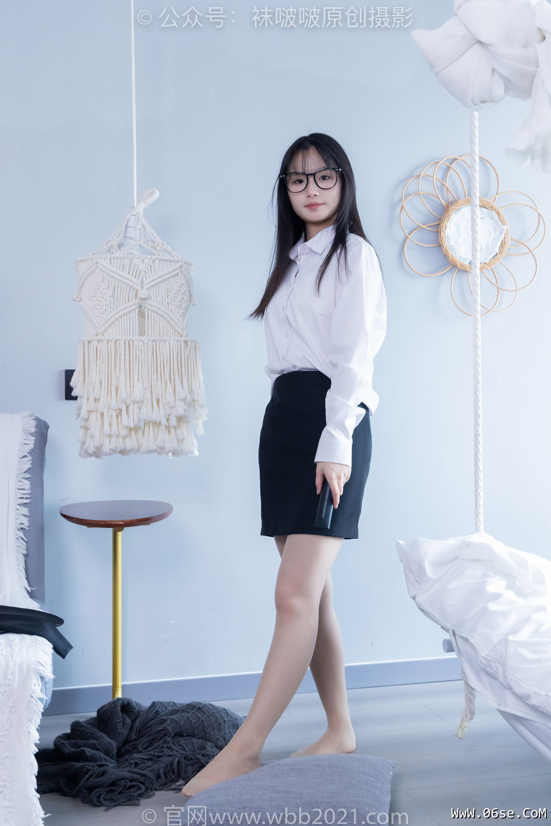 图片[42]-BoBoSocks袜啵啵 No.338 甜甜圈 -高跟鞋、肉丝、ol风[150P]-六色网