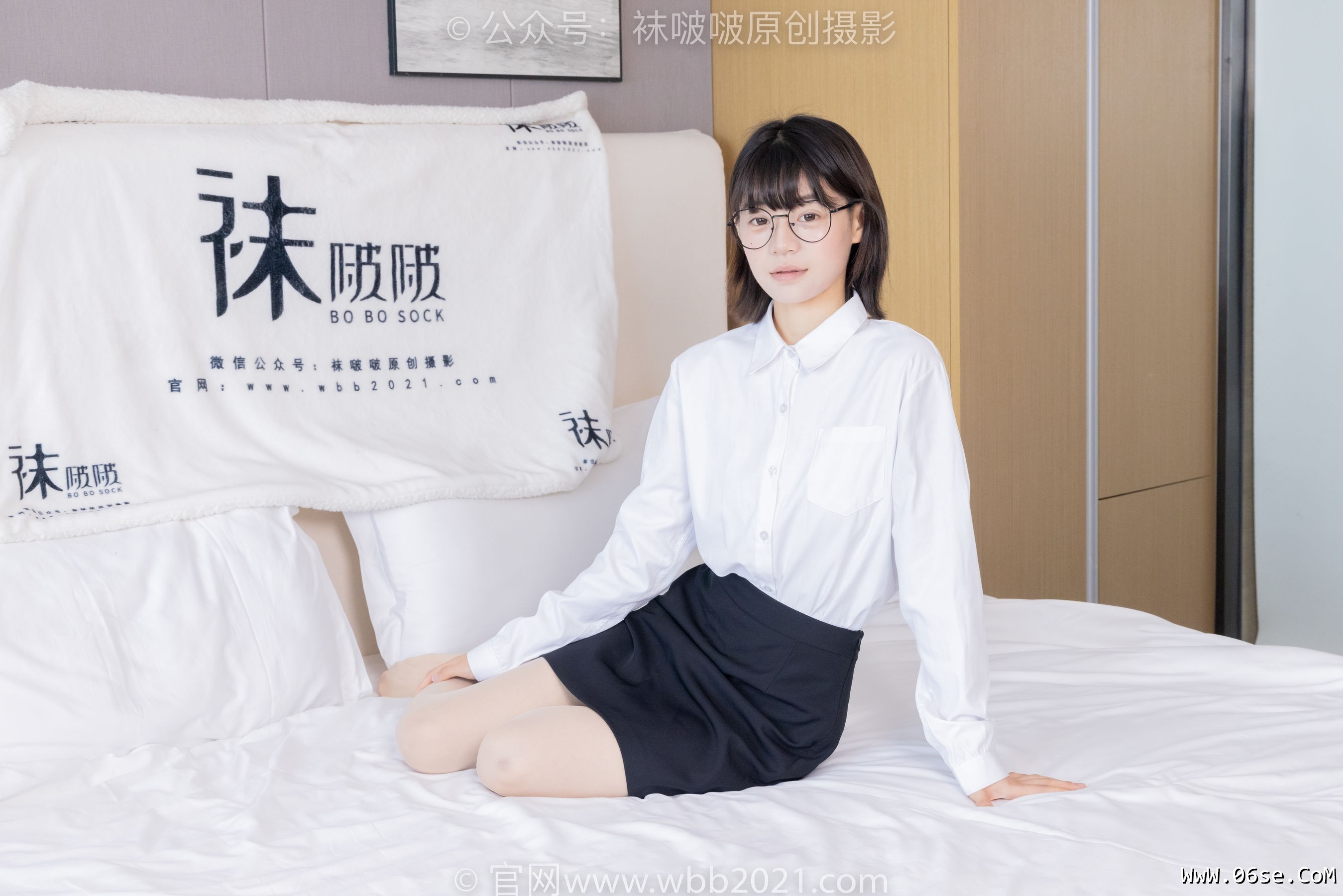 图片[26]-BoBoSocks袜啵啵 No.436 糯米 -OL制服、两双平底鞋、薄黑丝、厚肉丝[150P]-六色网