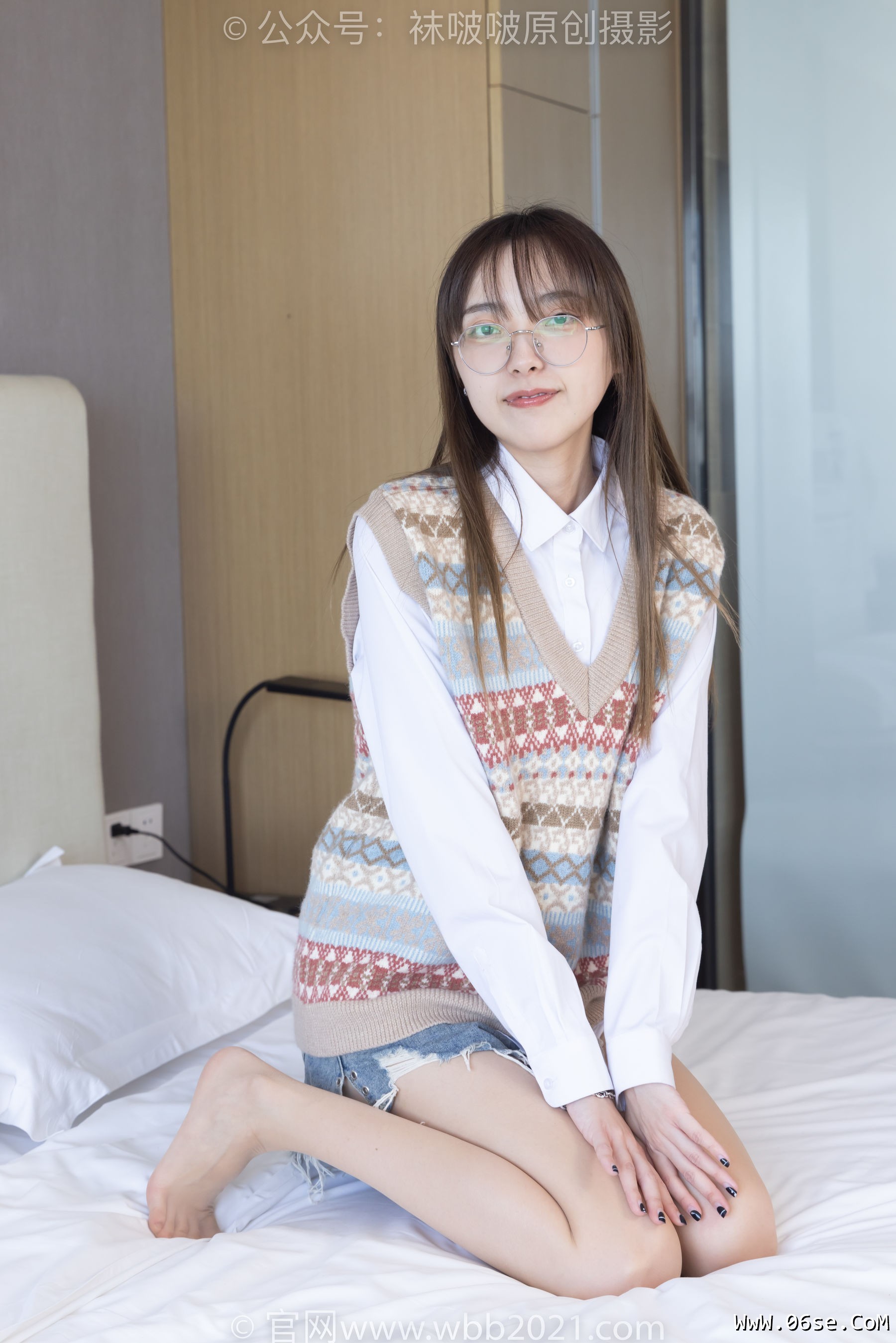 图片[18]-BoBoSocks袜啵啵 No.316 稚予 -运动鞋、马丁靴、肉丝[160P]-六色网