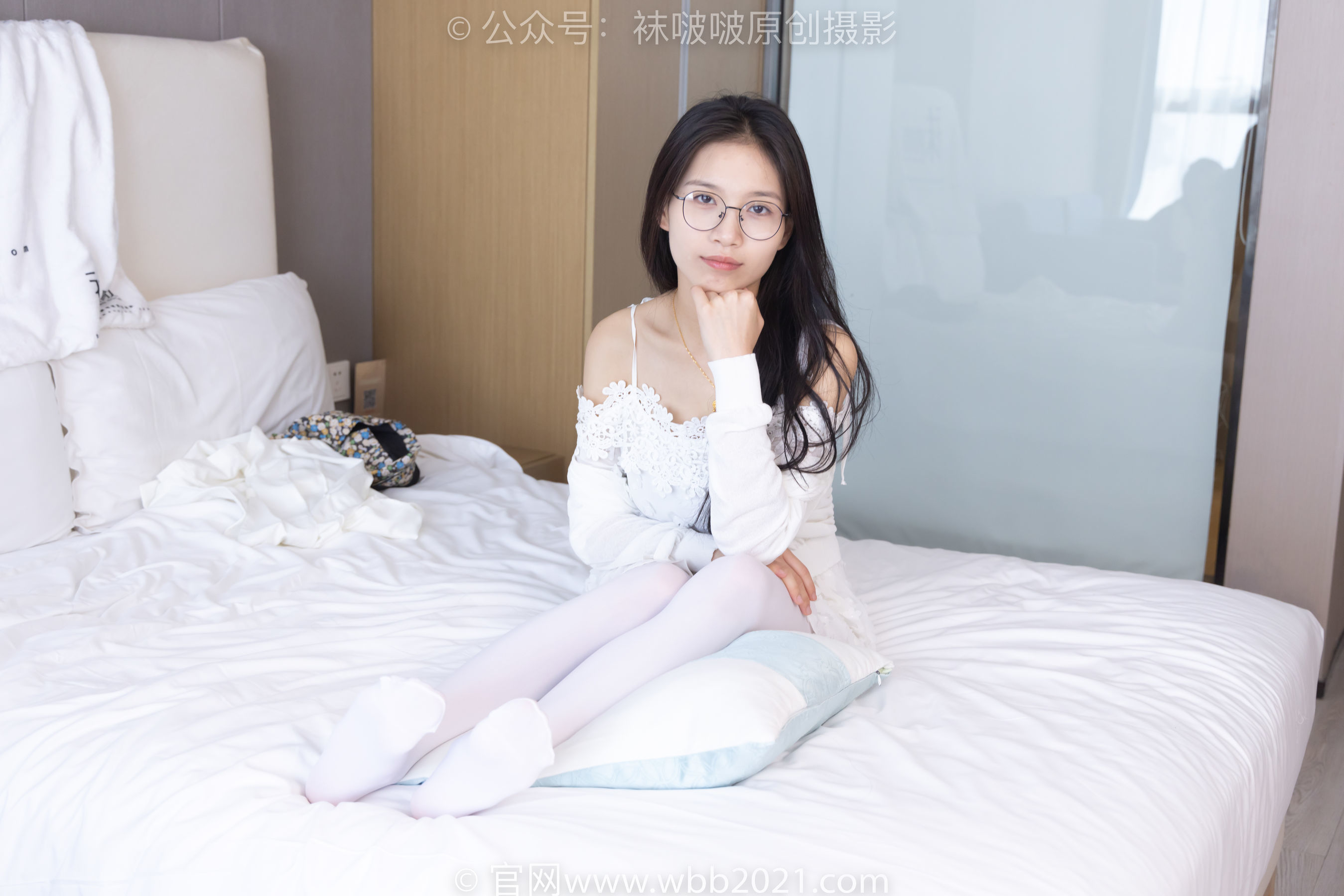 图片[17]-BoBoSocks袜啵啵 No.322 芝士 -两双平底鞋、厚白丝[140P]-六色网