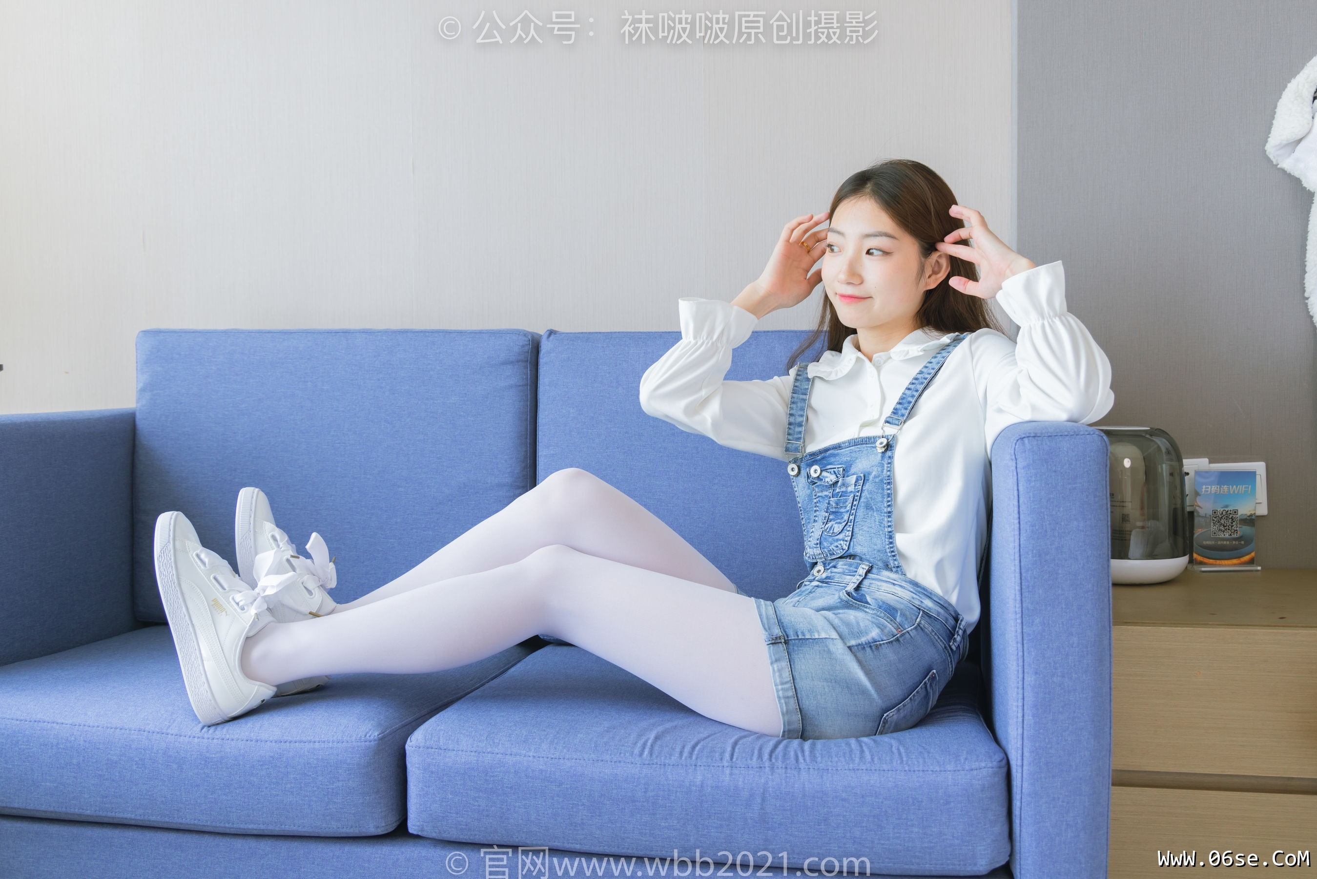 BoBoSocks袜啵啵 No.261 小沫 -板鞋、厚白丝[142P]-六色网