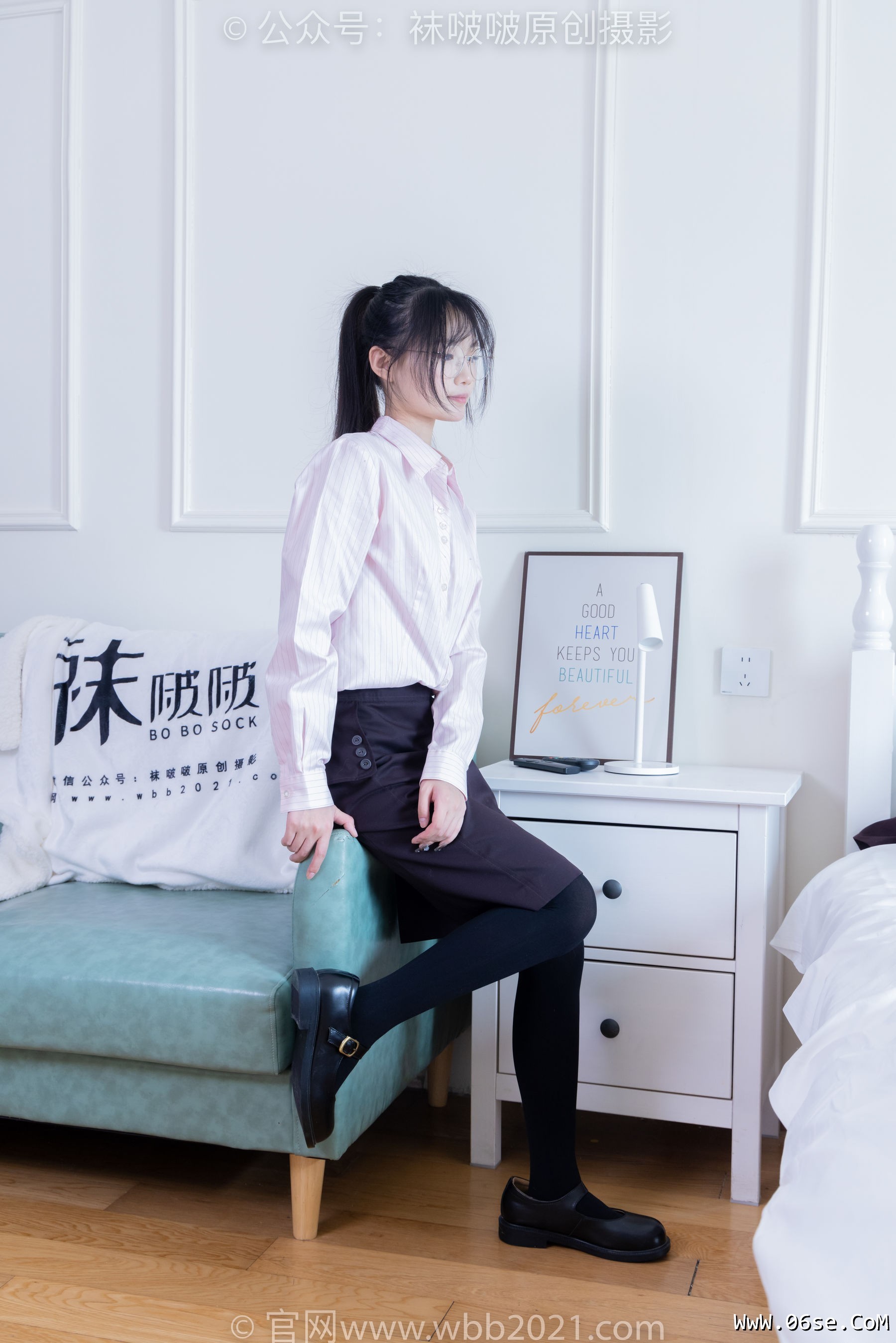 图片[50]-BoBoSocks袜啵啵 No.362 甜甜圈 -两双皮鞋、厚肉丝、厚黑丝、ol制服[230P]-六色网