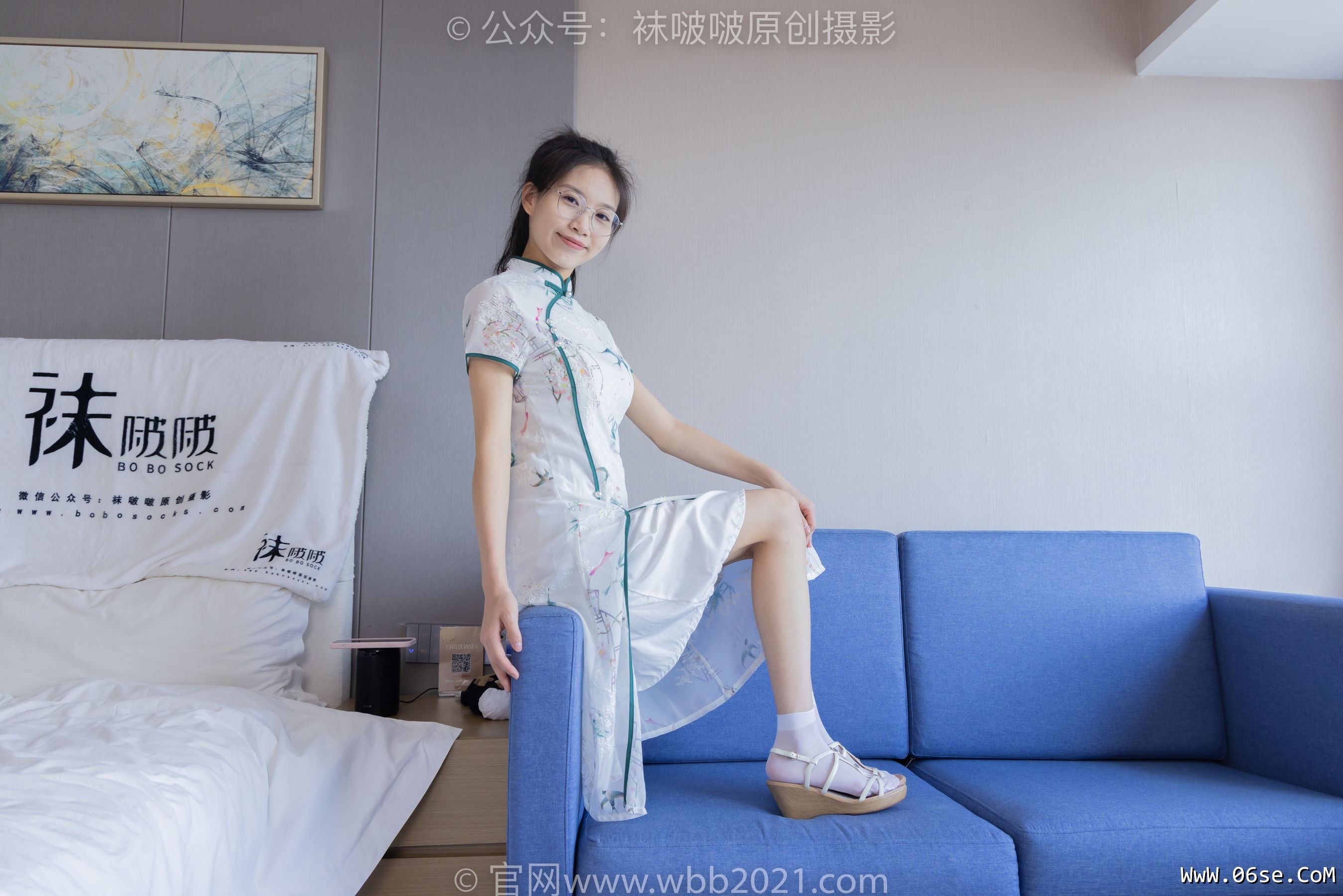 图片[114]-BoBoSocks袜啵啵 No.371 芝士 -平底鞋、高跟凉鞋、厚白丝小腿袜、短白丝[140P]-六色网