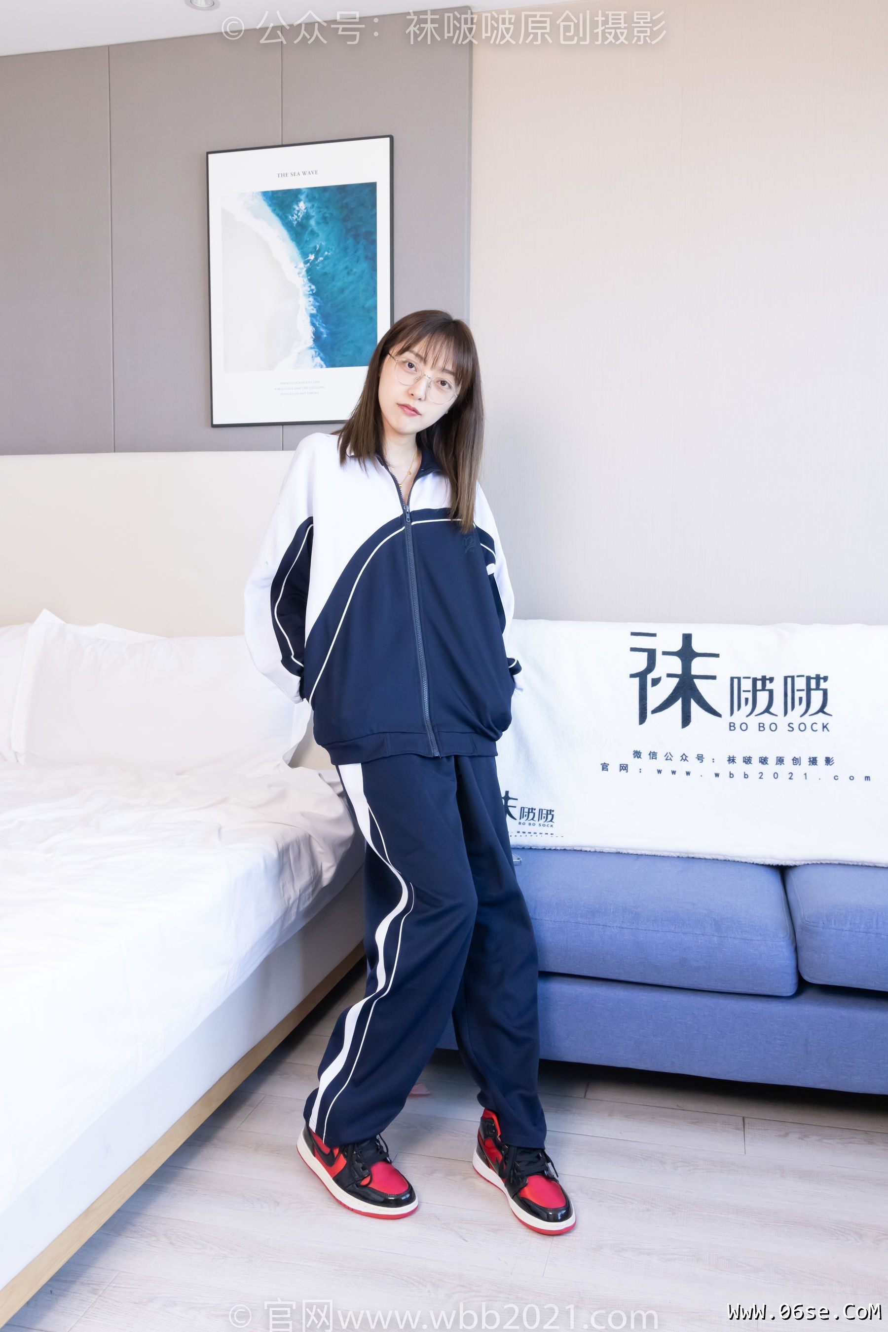 图片[58]-BoBoSocks袜啵啵 No.398 稚予 -板鞋、白船袜、裸足、裸足[150P]-六色网
