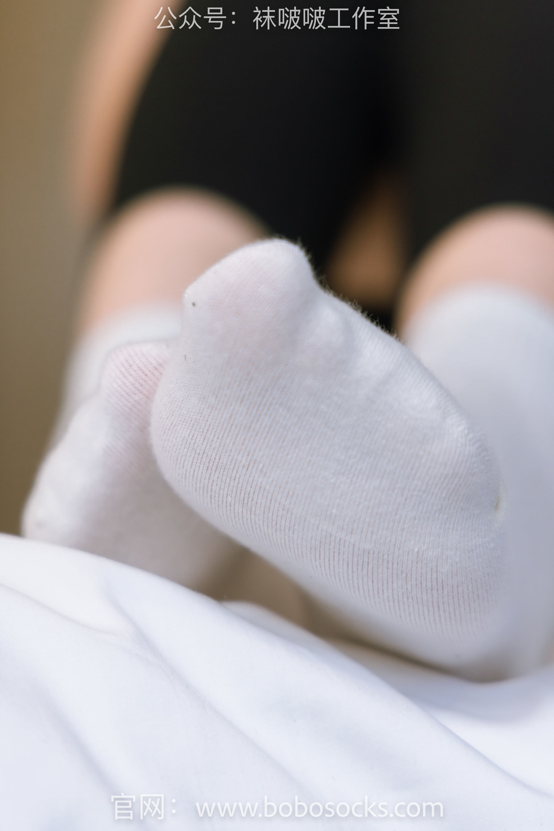 图片[134]-BoBoSocks袜啵啵 No.122 小淳-高跟长靴、白棉袜、裸足[149P]-六色网