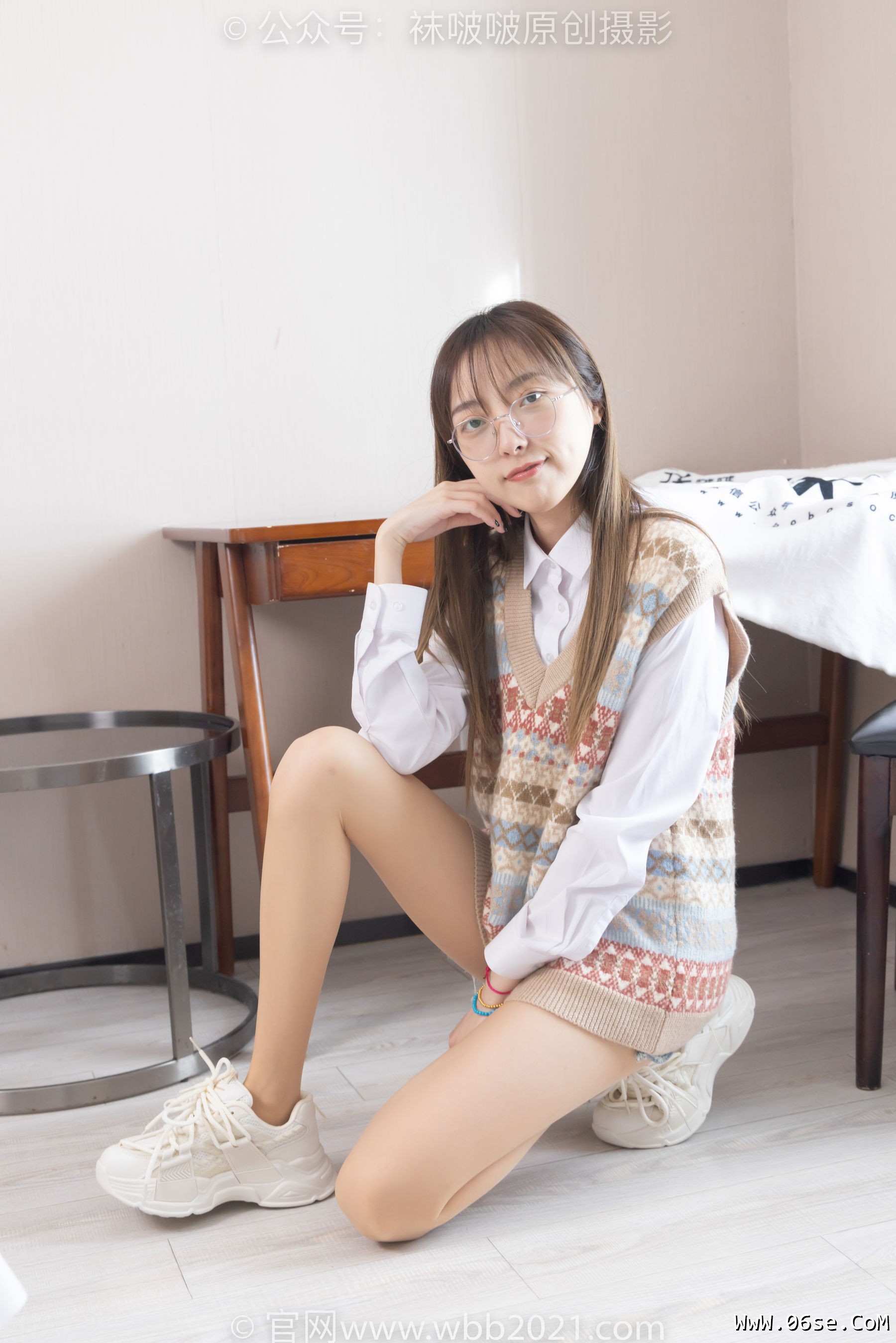 图片[68]-BoBoSocks袜啵啵 No.316 稚予 -运动鞋、马丁靴、肉丝[160P]-六色网