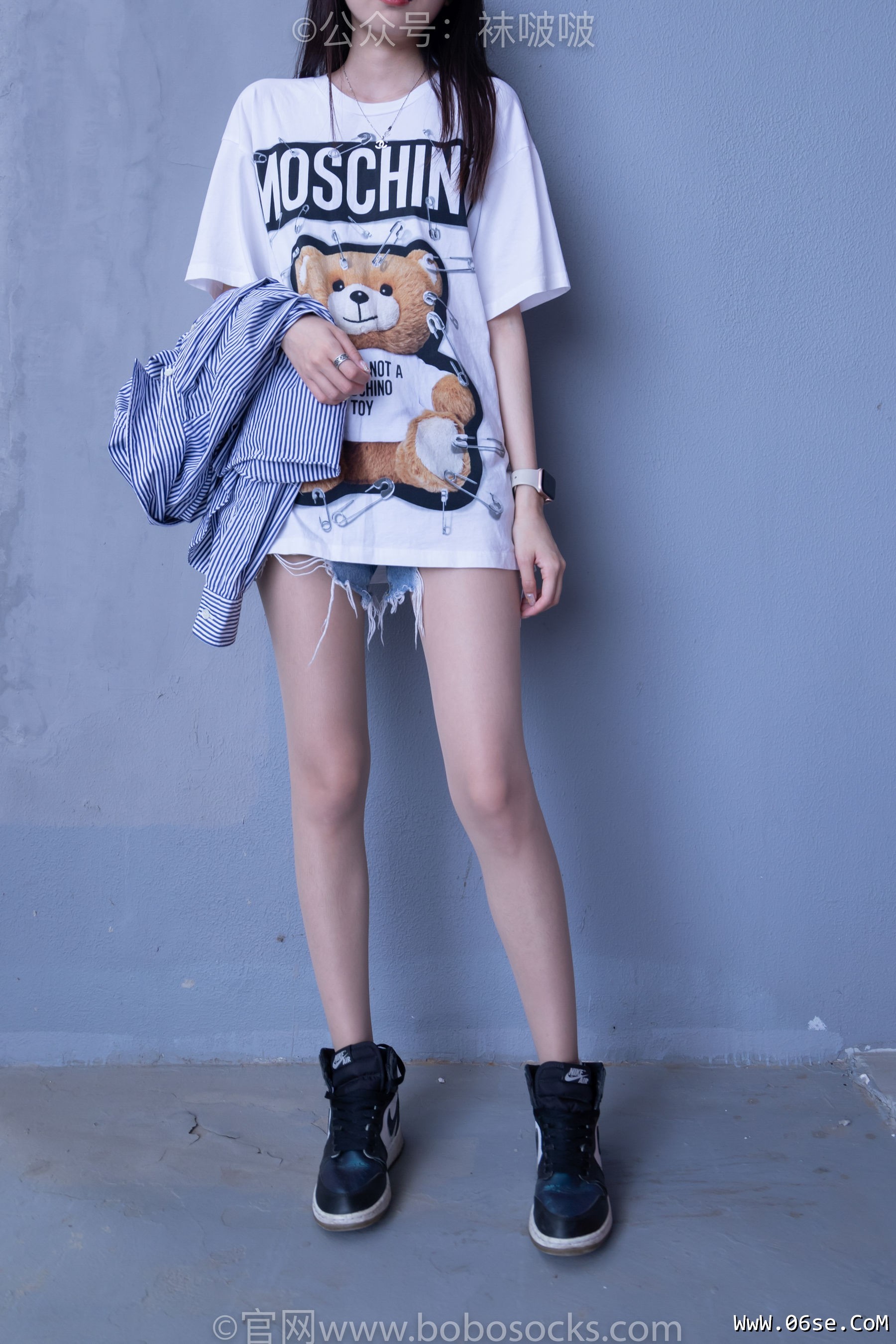 图片[15]-BoBoSocks袜啵啵 No.011 稚予-AJ、白色短棉袜、肉丝[139P]-六色网