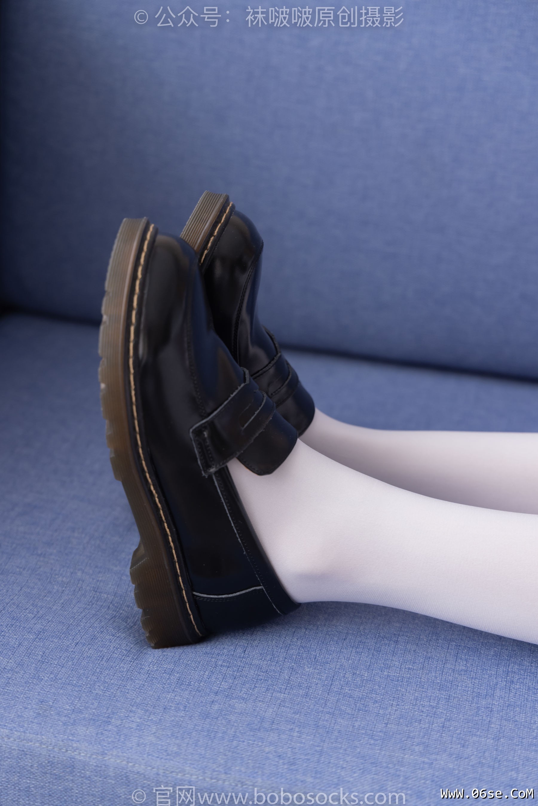 图片[61]-BoBoSocks袜啵啵 No.195 小甜豆-黑皮鞋、厚白丝、女仆装[135P]-六色网