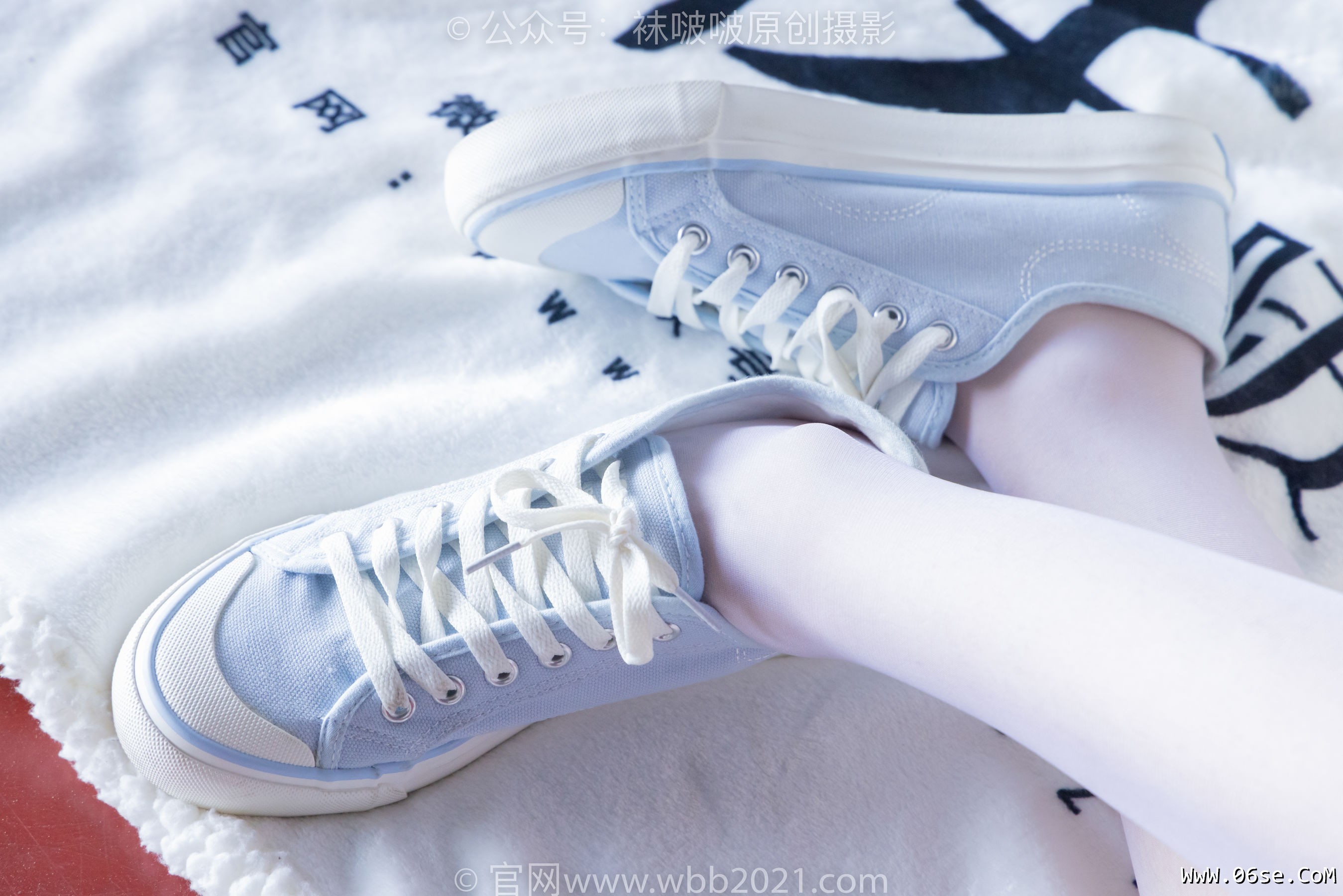 图片[94]-BoBoSocks袜啵啵 No.395 糯米 -板鞋、白丝[145P]-六色网