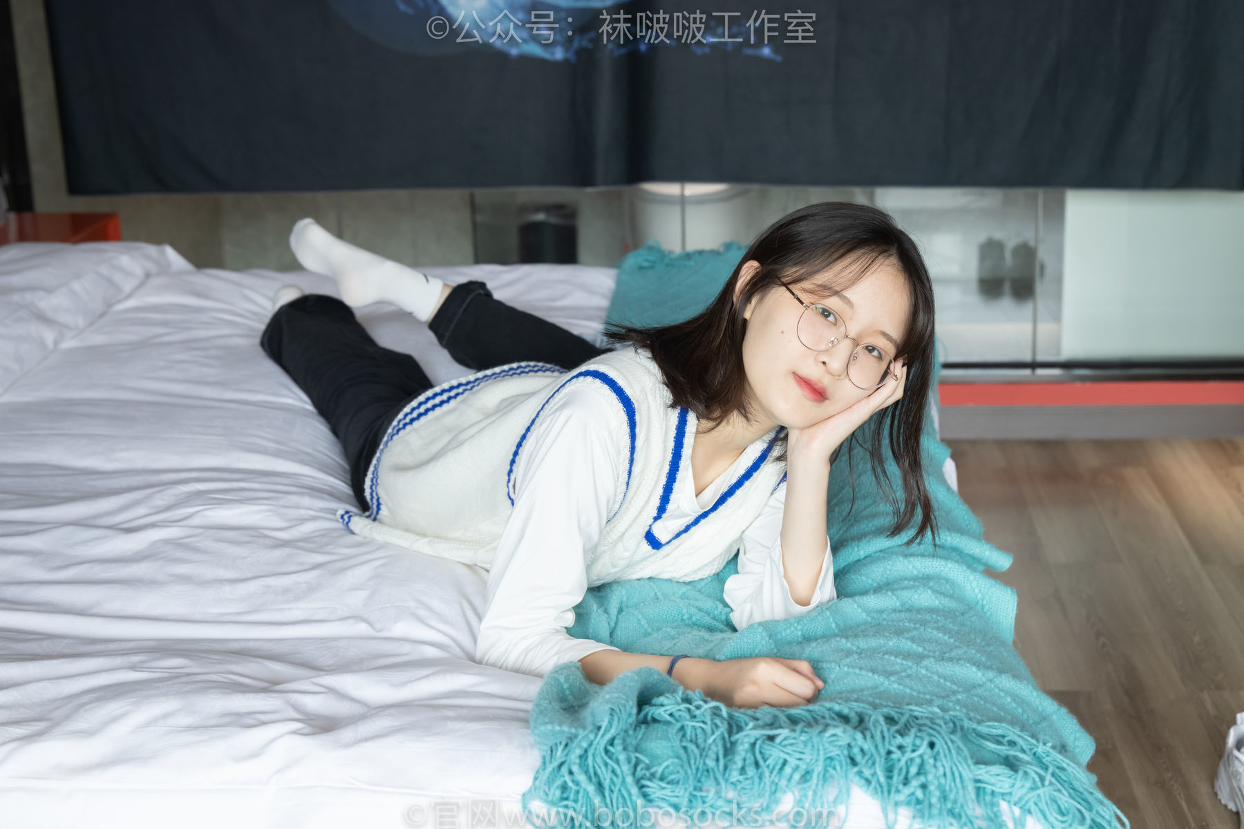 图片[73]-BoBoSocks袜啵啵 积分限定作品007 熊熊-运动鞋、白棉袜、裸足[134P]-六色网