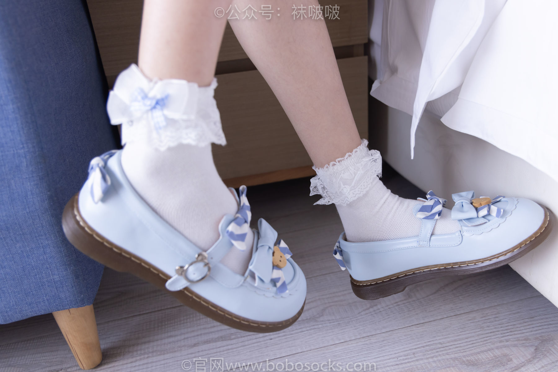 图片[7]-BoBoSocks袜啵啵 No.070 稚予-皮鞋、拖鞋、过膝袜、白棉袜[148P]-六色网