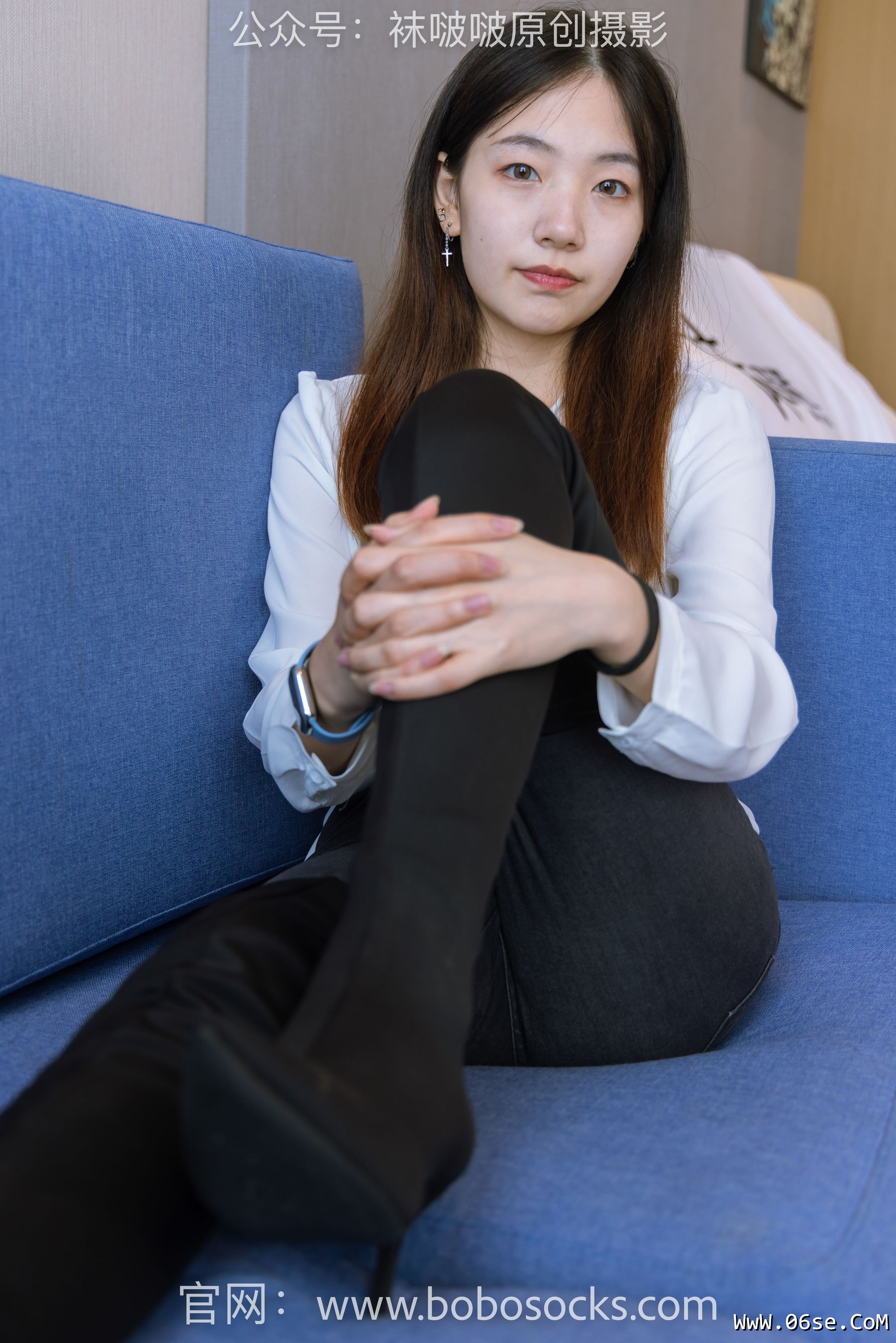 图片[63]-BoBoSocks袜啵啵 No.158 小甜豆-高跟长靴、白棉袜、裸足[136P]-六色网