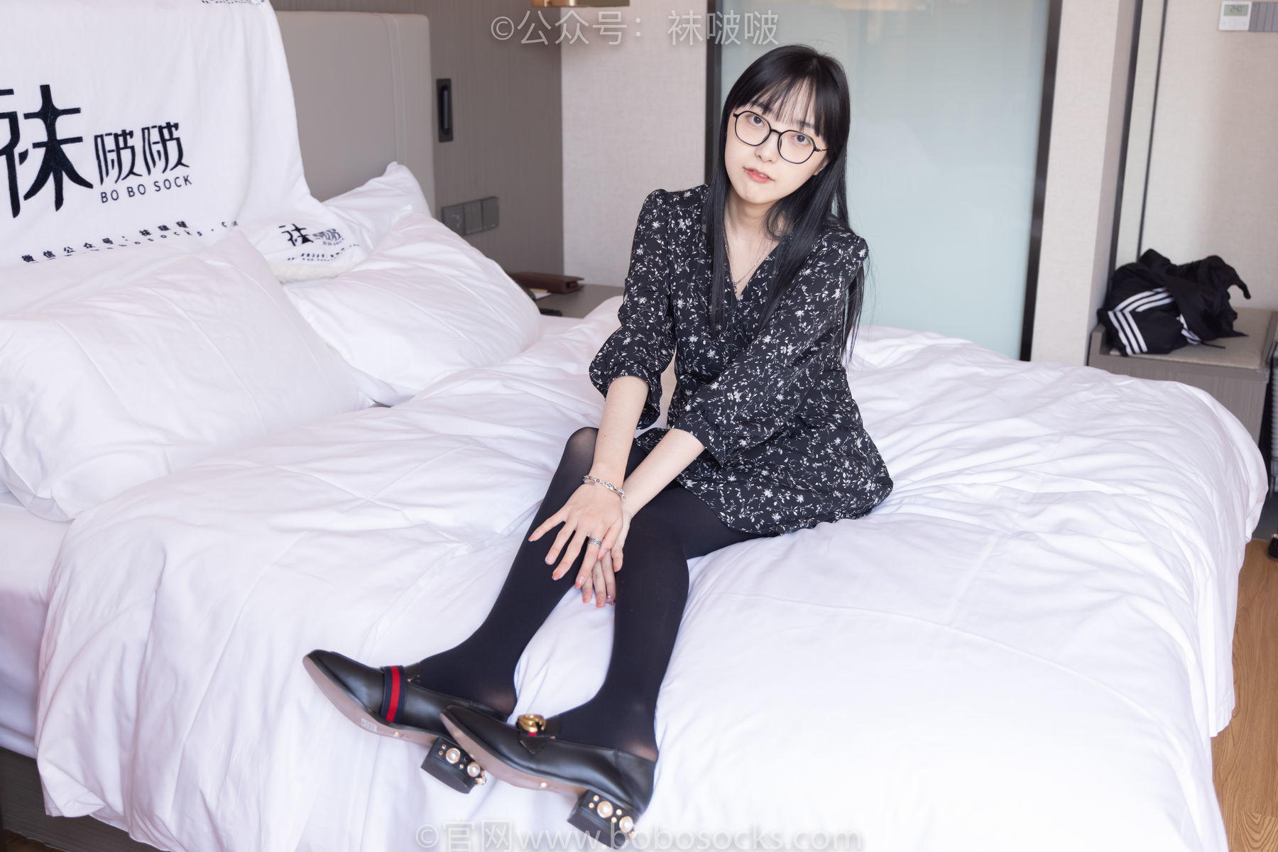 图片[35]-BoBoSocks袜啵啵 No.064 稚予-平底鞋、厚黑丝[137P]-六色网