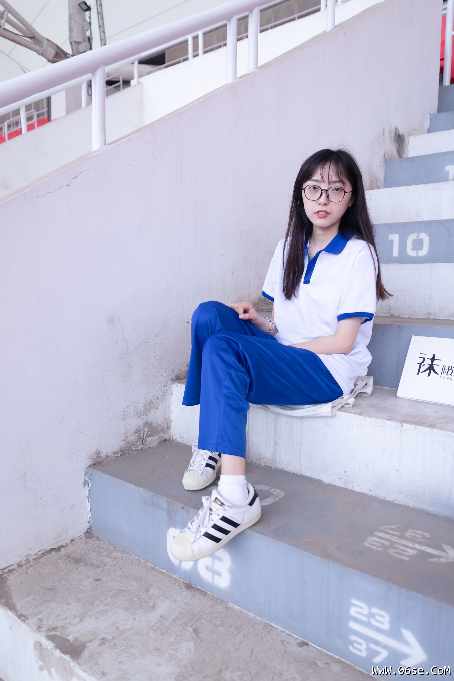 图片[16]-BoBoSocks袜啵啵 No.002 稚予-校服、贝壳头、白棉袜、裸足[139P]-六色网