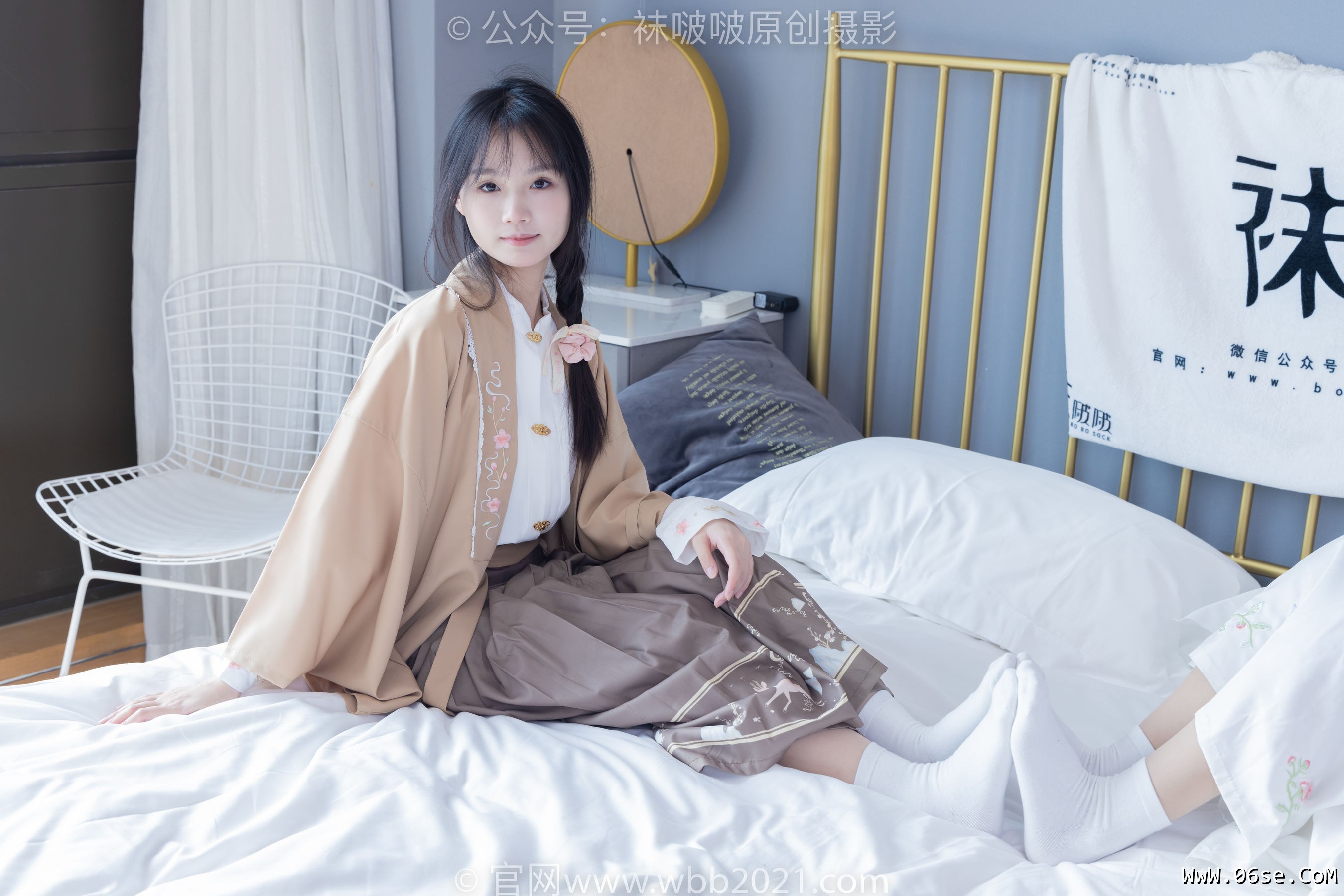 图片[125]-BoBoSocks袜啵啵 No.400 奶油&甜甜圈 -两双高跟鞋、白棉袜、肉丝[158P]-六色网