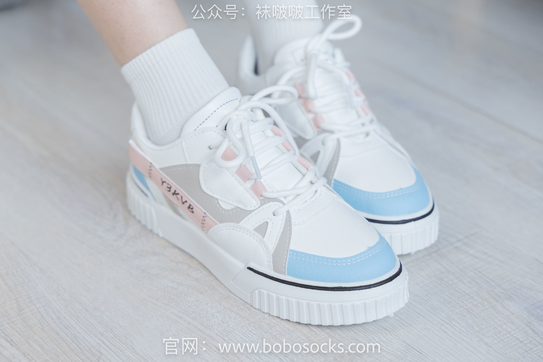 图片[4]-BoBoSocks袜啵啵 No.101 苏苏-板鞋、白棉袜、裸足[140P]-六色网