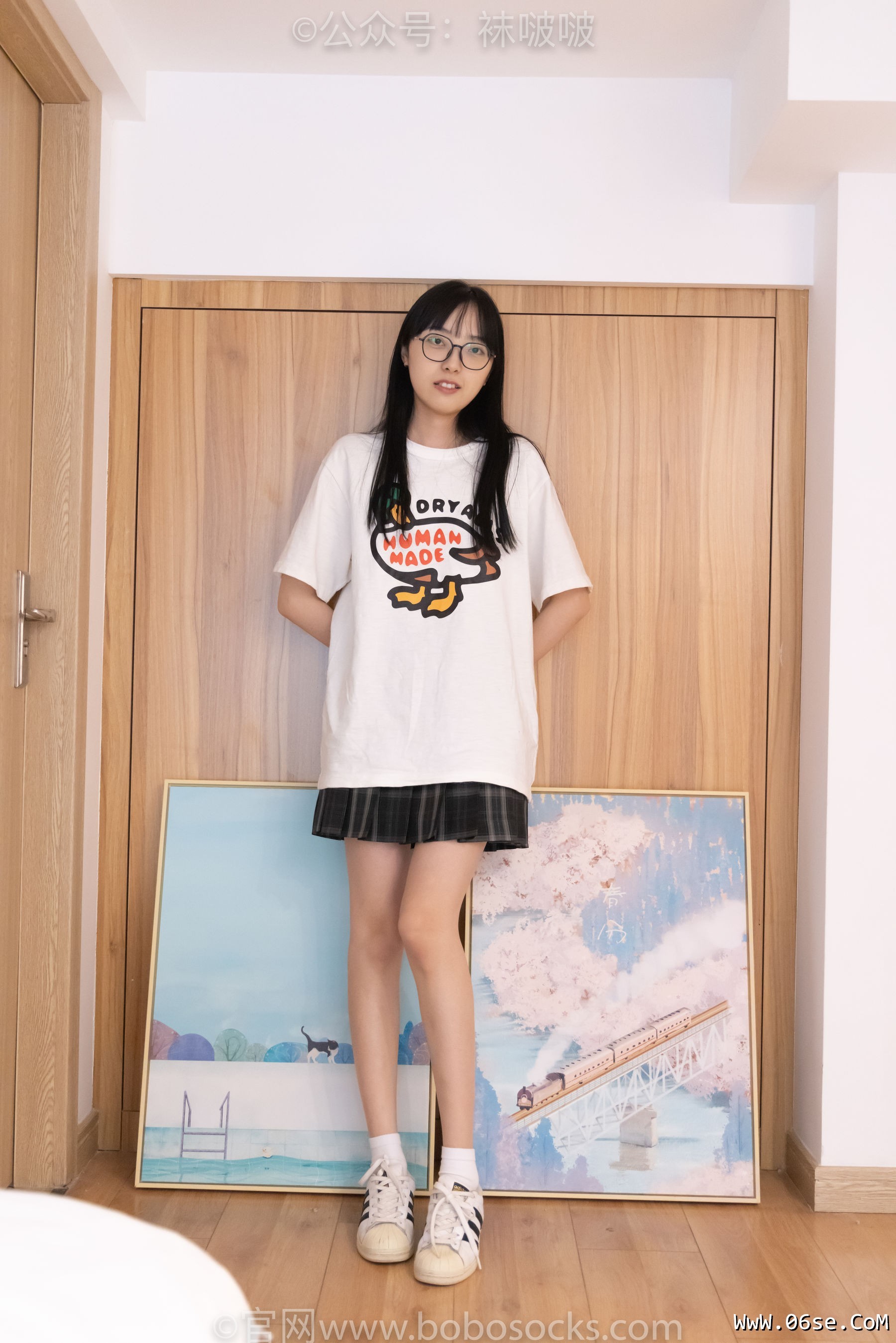 图片[4]-BoBoSocks袜啵啵 No.073 稚予-贝壳头、白棉袜、裸足[145P]-六色网