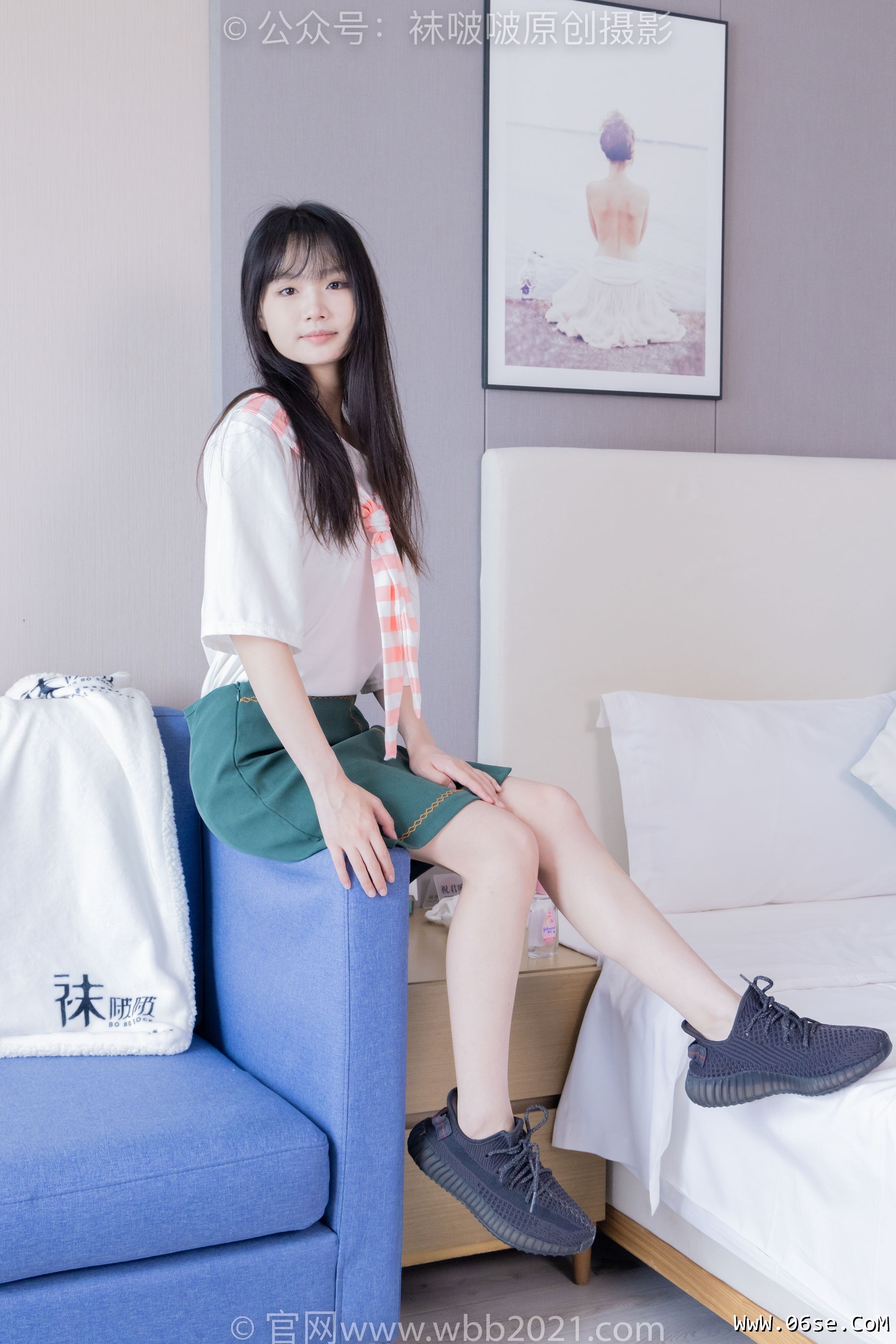 图片[128]-BoBoSocks袜啵啵 No.394 甜甜圈 -运动鞋、白船袜、裸足、裸足[140P]-六色网