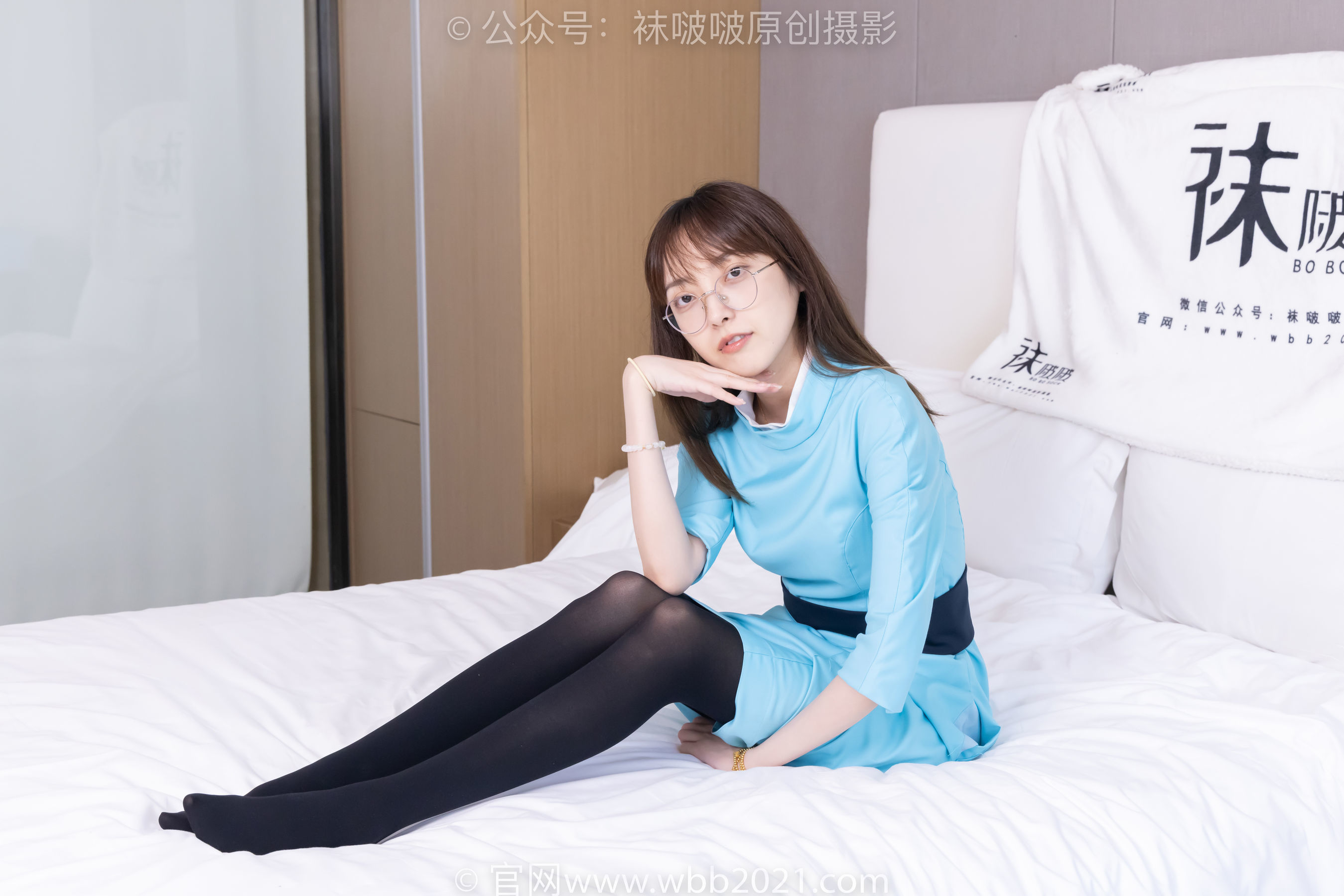 图片[86]-BoBoSocks袜啵啵 No.440 稚予 -高跟鞋、厚黑丝、空姐制服[200P]-六色网