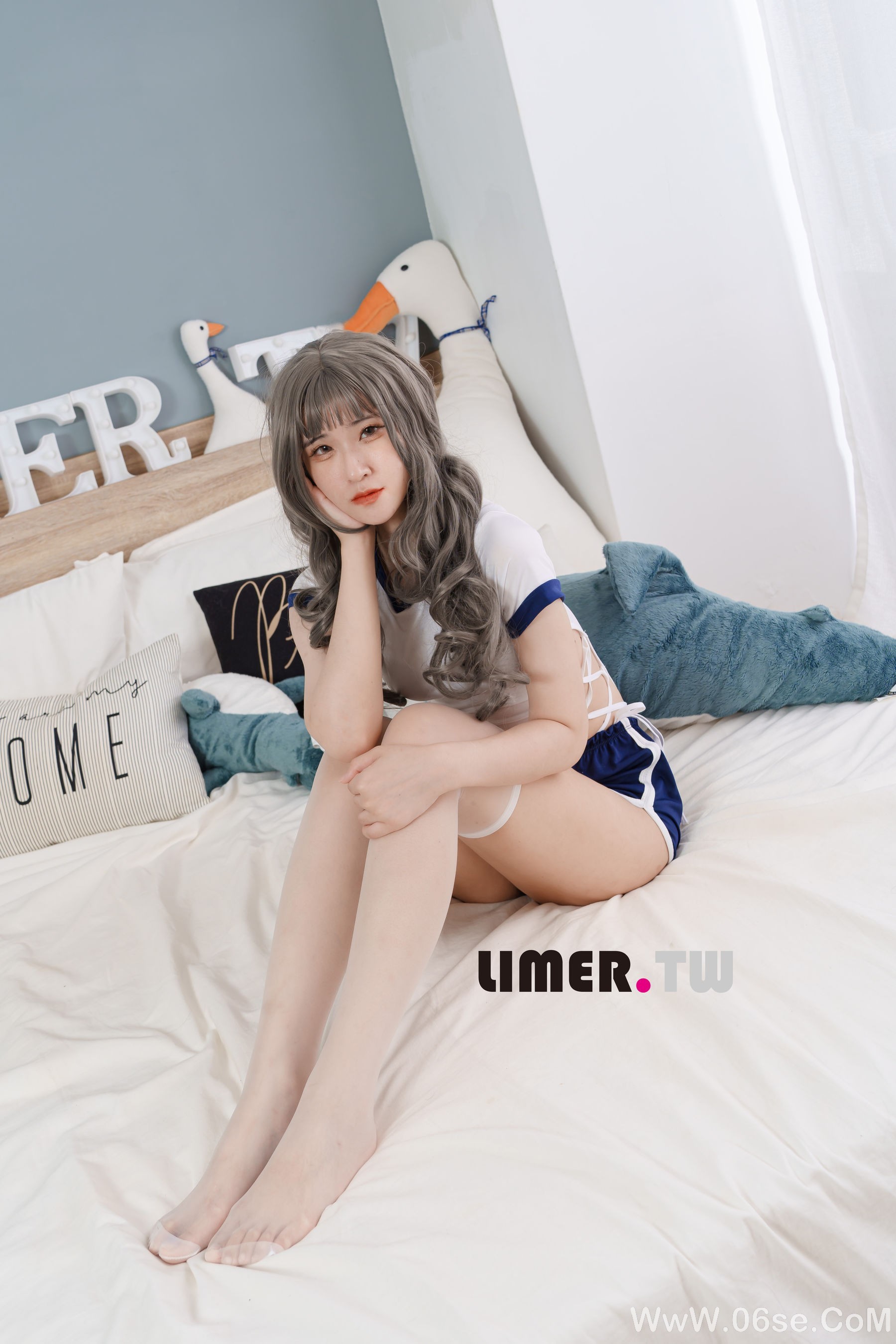 图片[63]-Limerence原创 No.090 7bao 体育服下 裸足＆白丝[86P]-六色网