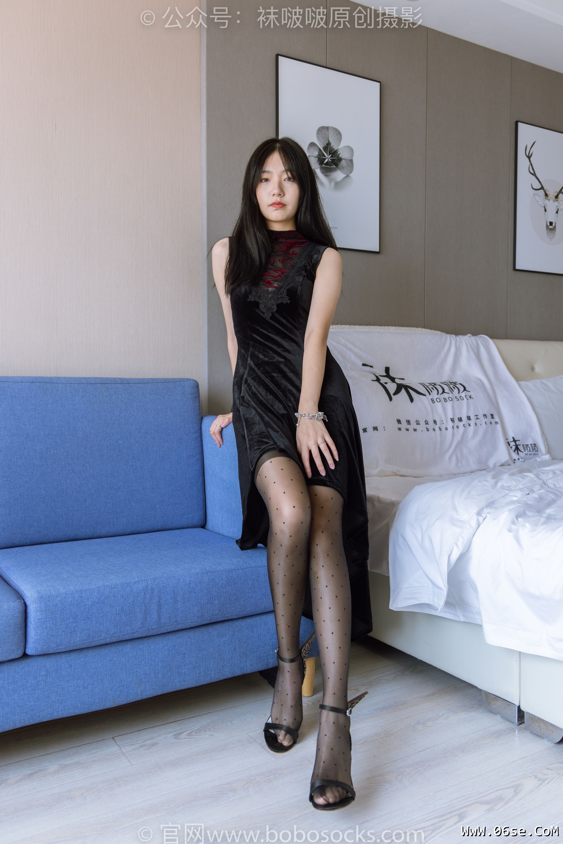 图片[50]-BoBoSocks袜啵啵 No.175 小甜豆-高跟鞋、黑丝 脚尖透明款[140P]-六色网
