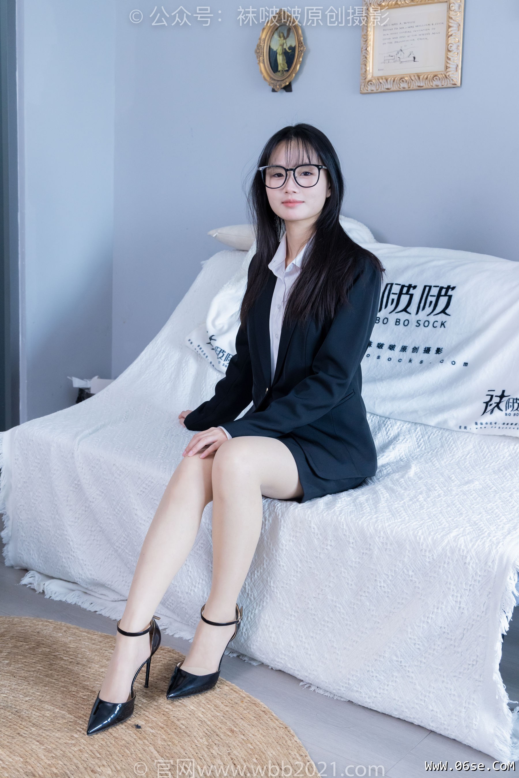 图片[85]-BoBoSocks袜啵啵 No.338 甜甜圈 -高跟鞋、肉丝、ol风[150P]-六色网