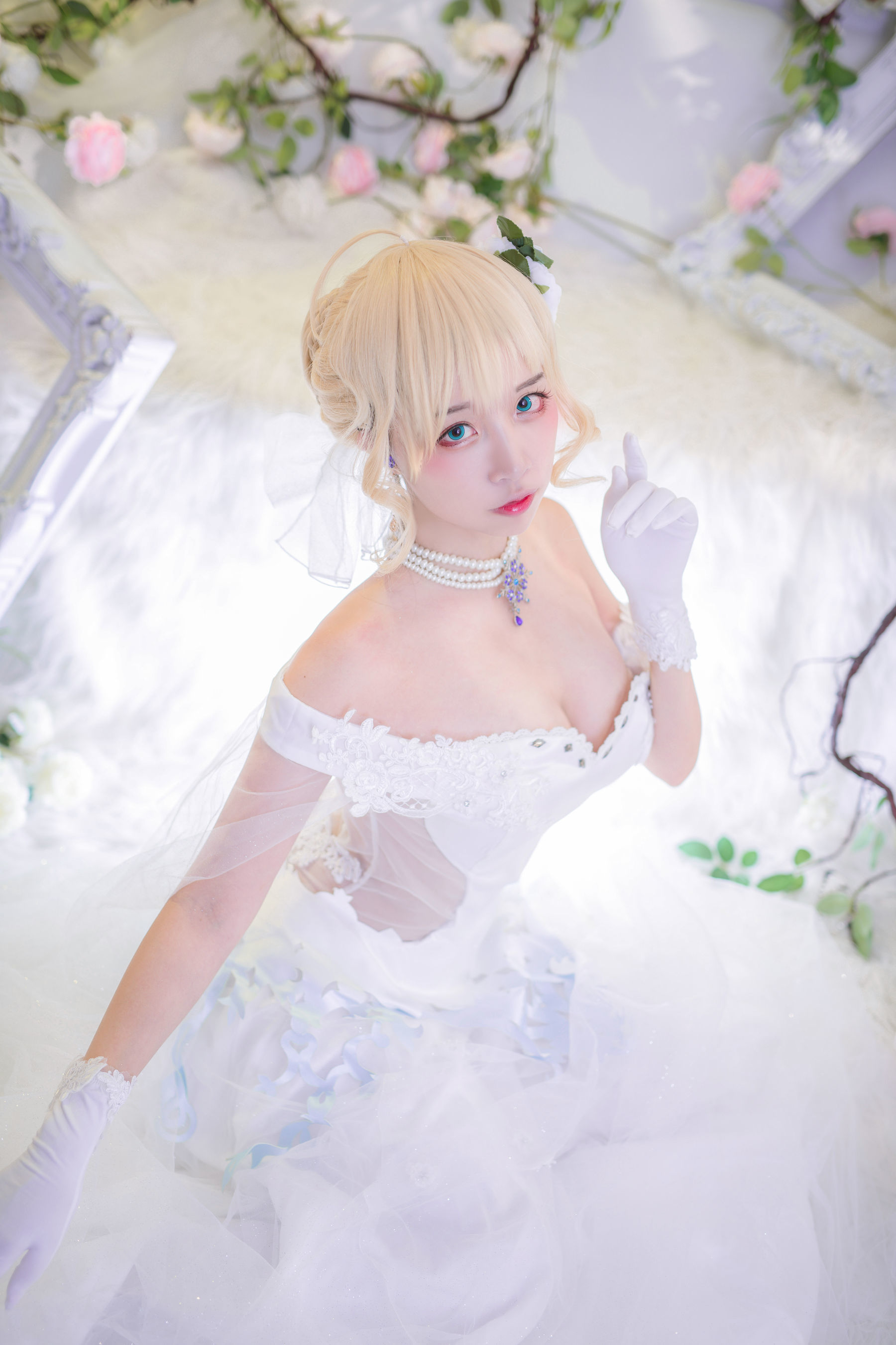 图片[7]-人气Coser二佐Nisa 花嫁[30P]-六色网