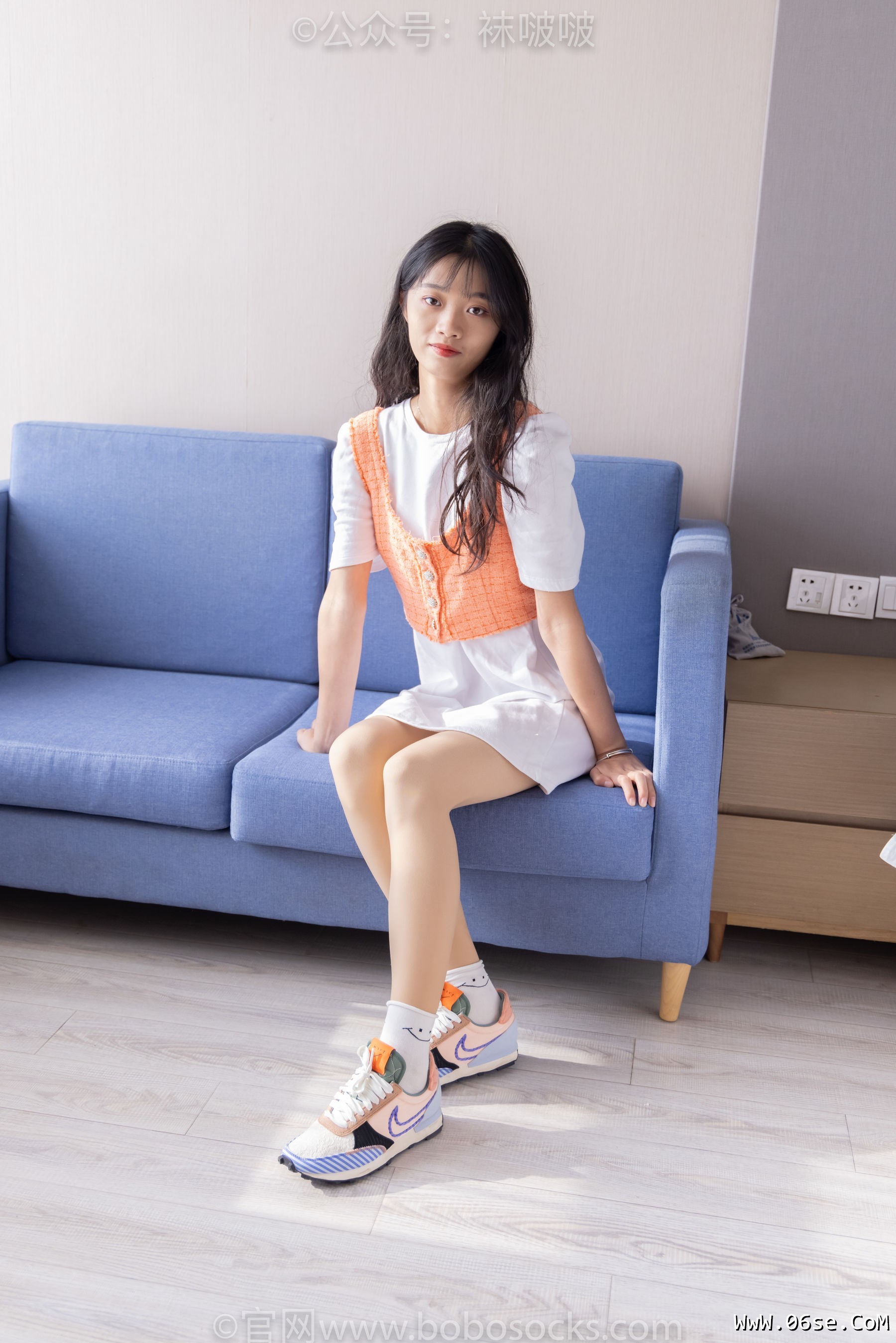 图片[7]-BoBoSocks袜啵啵 No.062 涵涵-运动鞋、白棉袜、厚肉丝[145P]-六色网