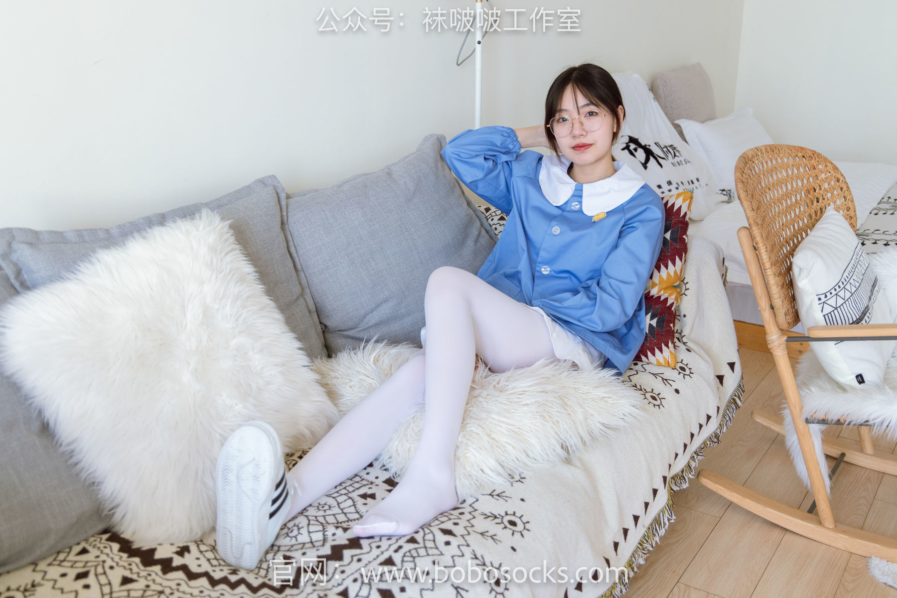 图片[65]-BoBoSocks袜啵啵 No.093 小甜豆-贝壳头、厚白丝[132P]-六色网
