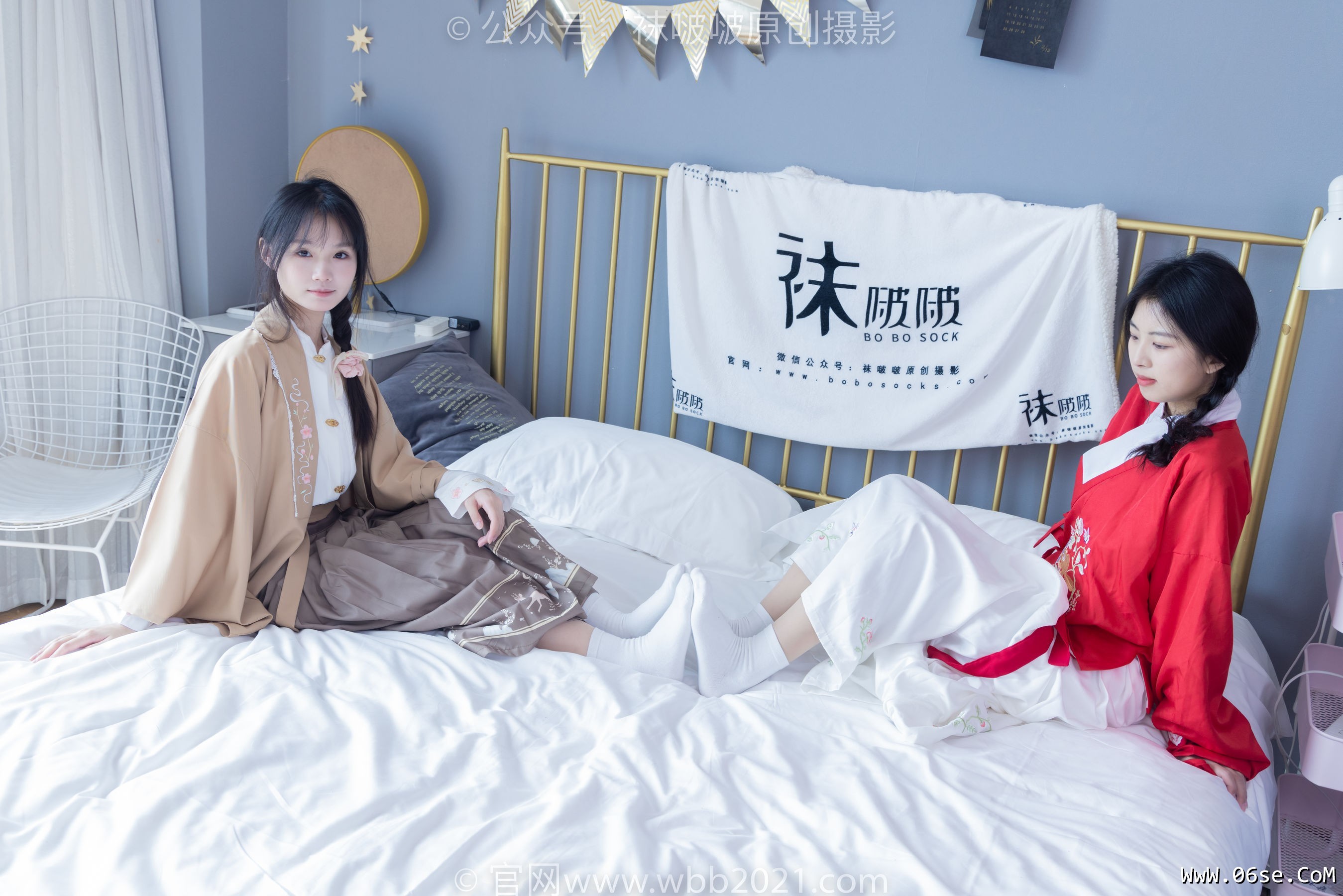 图片[124]-BoBoSocks袜啵啵 No.400 奶油&甜甜圈 -两双高跟鞋、白棉袜、肉丝[158P]-六色网