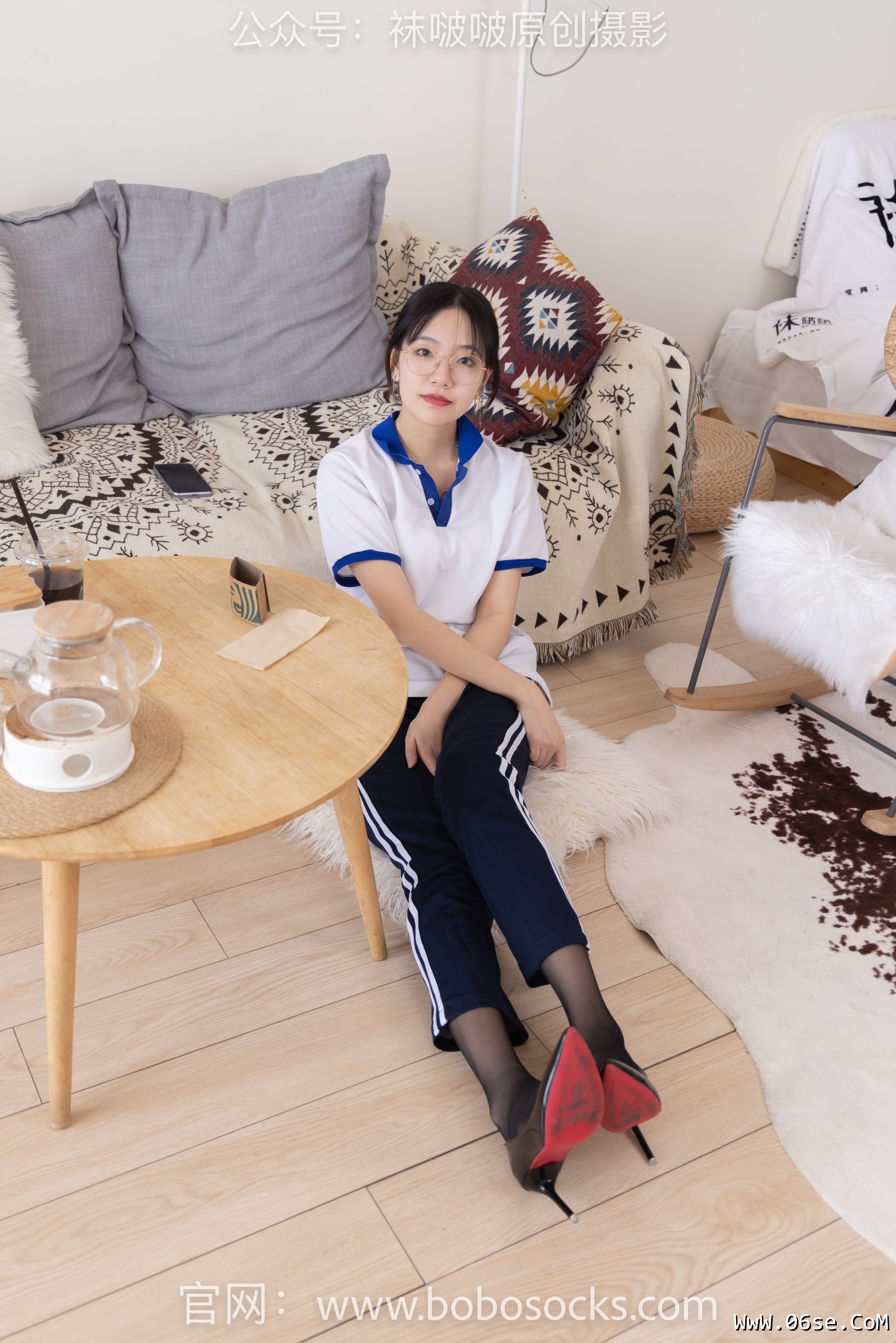 图片[35]-BoBoSocks袜啵啵 No.135 小甜豆-高跟鞋、黑丝、裸足[140P]-六色网