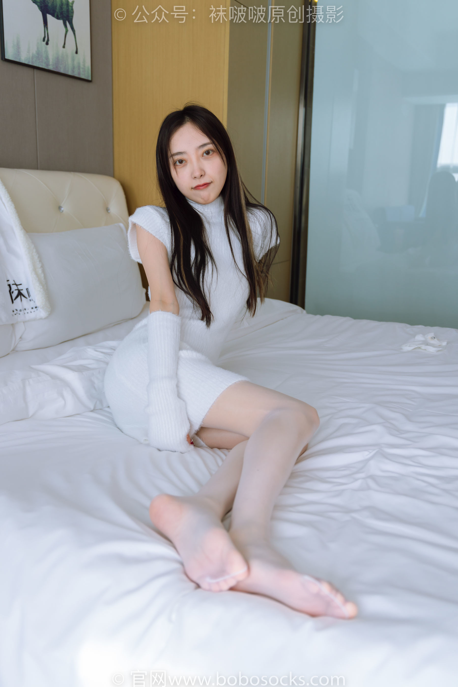 图片[102]-BoBoSocks袜啵啵 No.173 稚予-高跟鞋、板鞋、白丝、肉丝、白棉袜[149P]-六色网