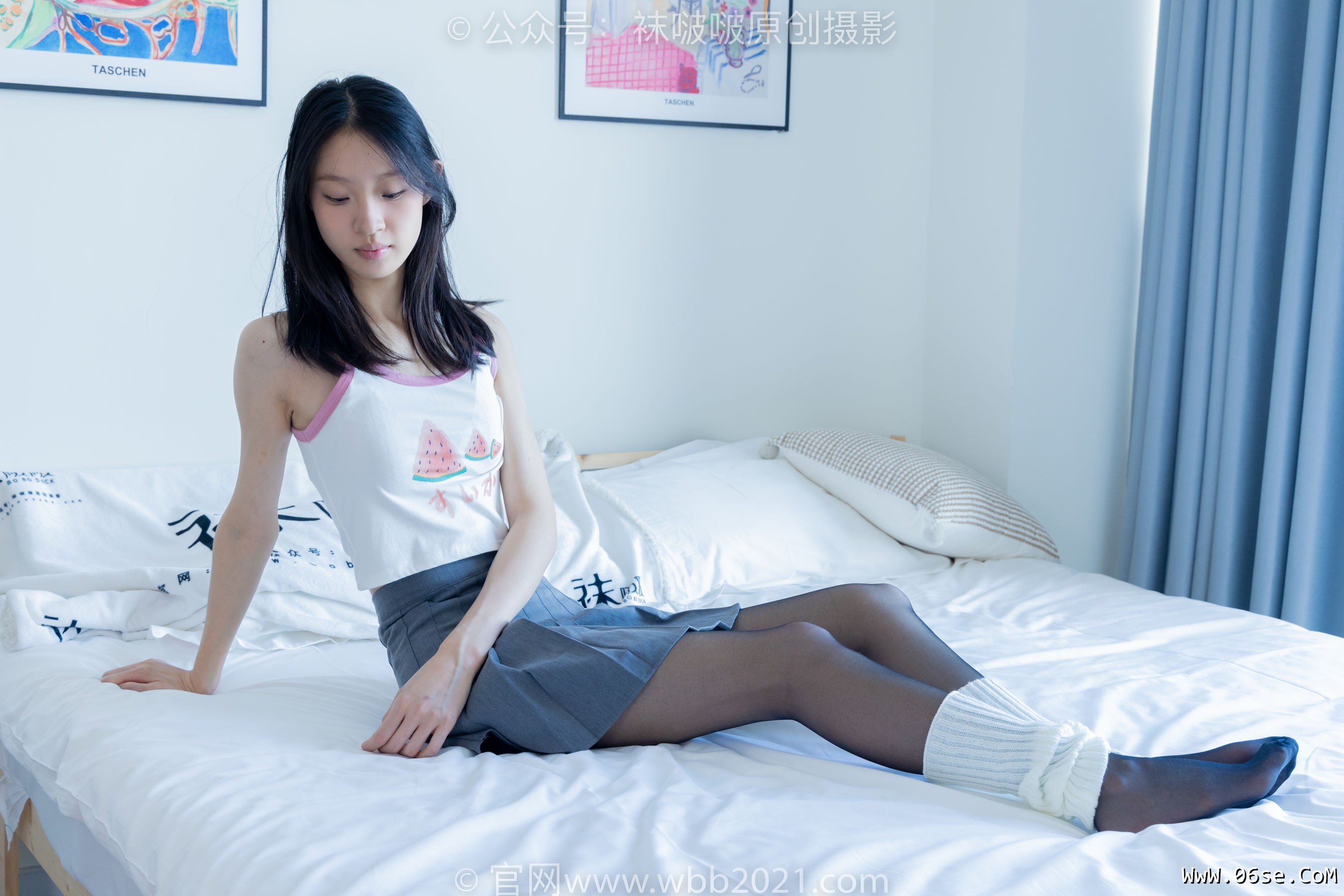 图片[140]-BoBoSocks袜啵啵 No.333 雪糕 -板鞋、白棉袜、黑丝、堆堆袜套[140P]-六色网
