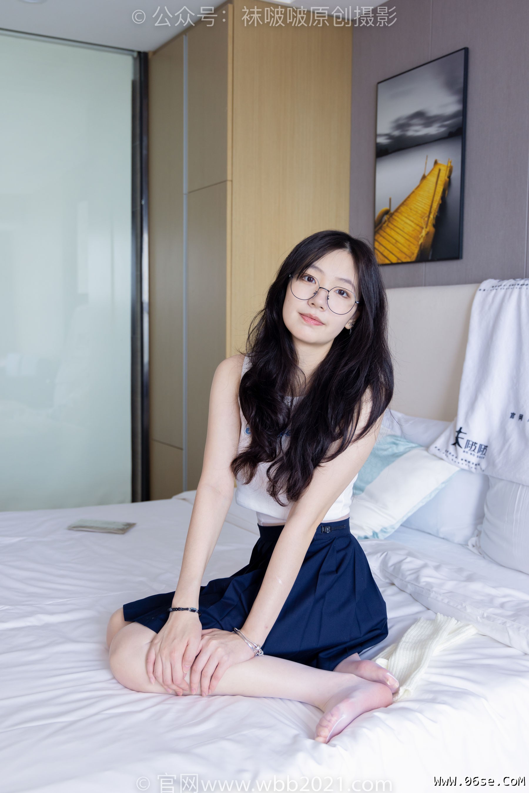 图片[98]-BoBoSocks袜啵啵 No.305 小甜豆 -运动鞋、人字拖、袜套、油亮白丝[140P]-六色网