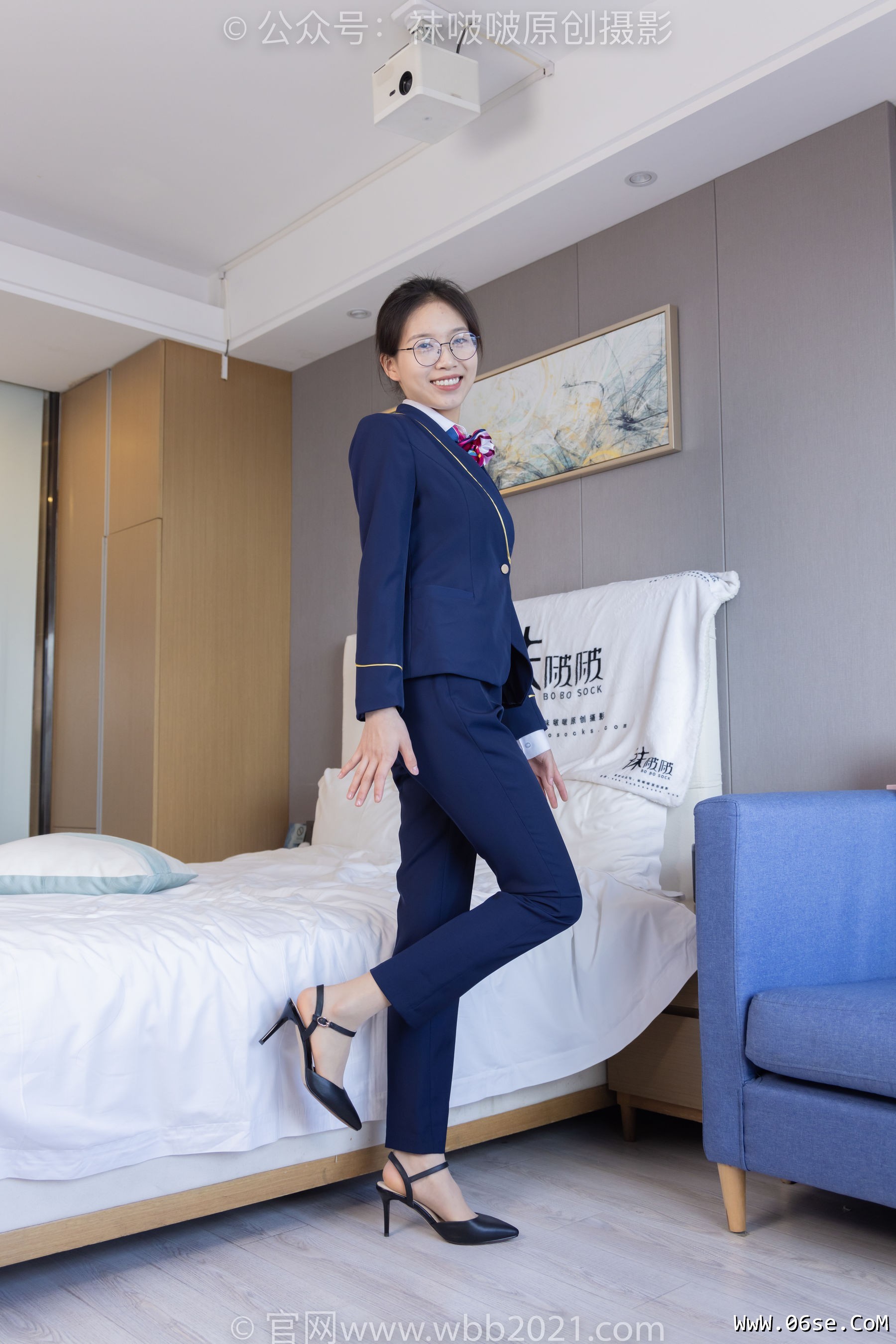 图片[66]-BoBoSocks袜啵啵 No.401 芝士 -高跟鞋、肉丝、裸足[145P]-六色网