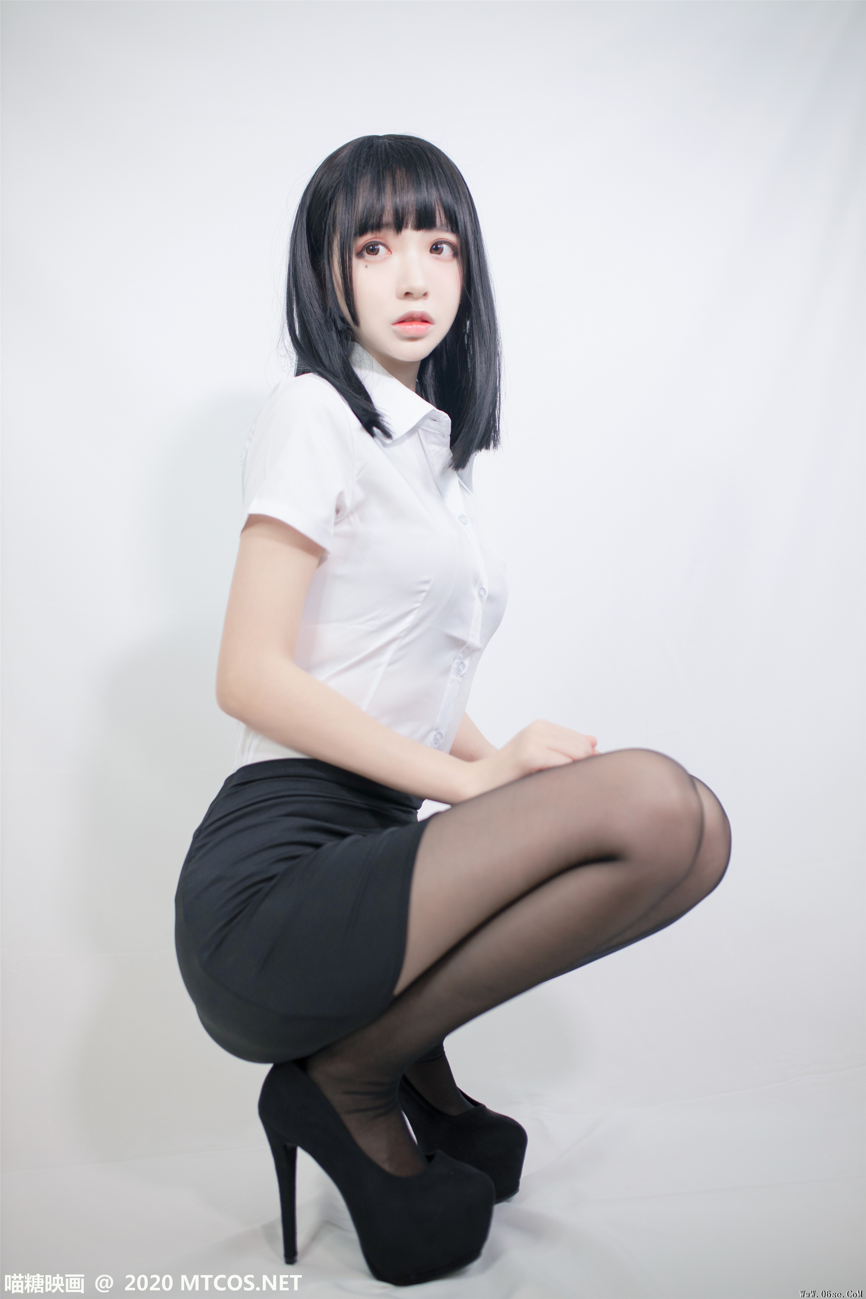 喵糖映画 VOL.291 OL制服 [22P-116MB]-六色网