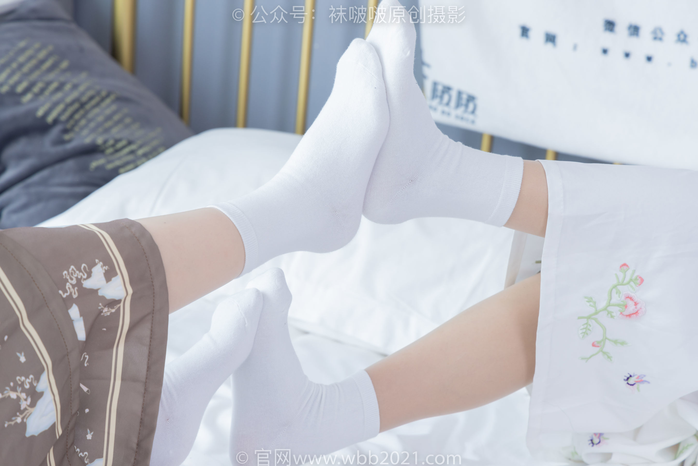 图片[136]-BoBoSocks袜啵啵 No.400 奶油&甜甜圈 -两双高跟鞋、白棉袜、肉丝[158P]-六色网