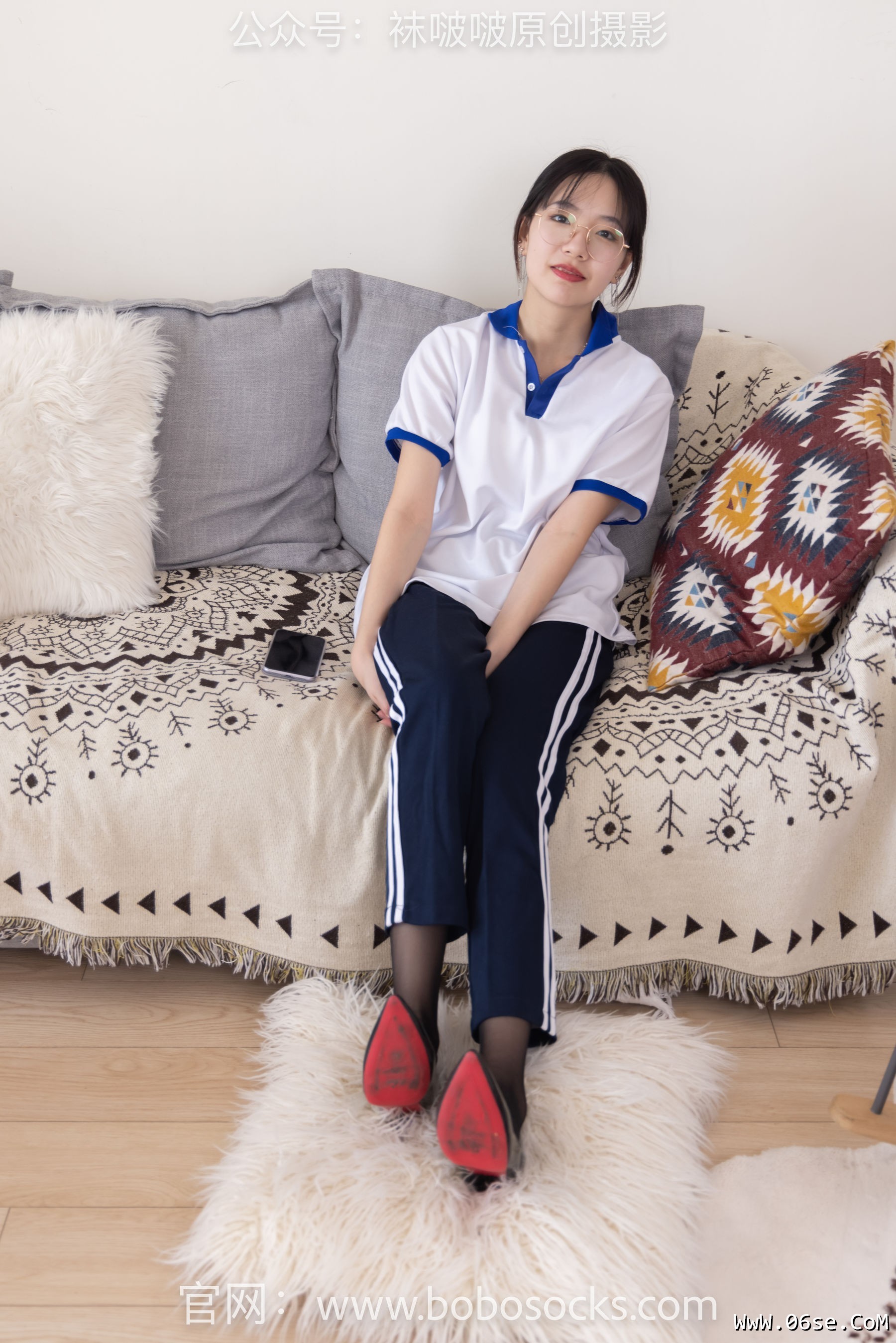 图片[62]-BoBoSocks袜啵啵 No.135 小甜豆-高跟鞋、黑丝、裸足[140P]-六色网