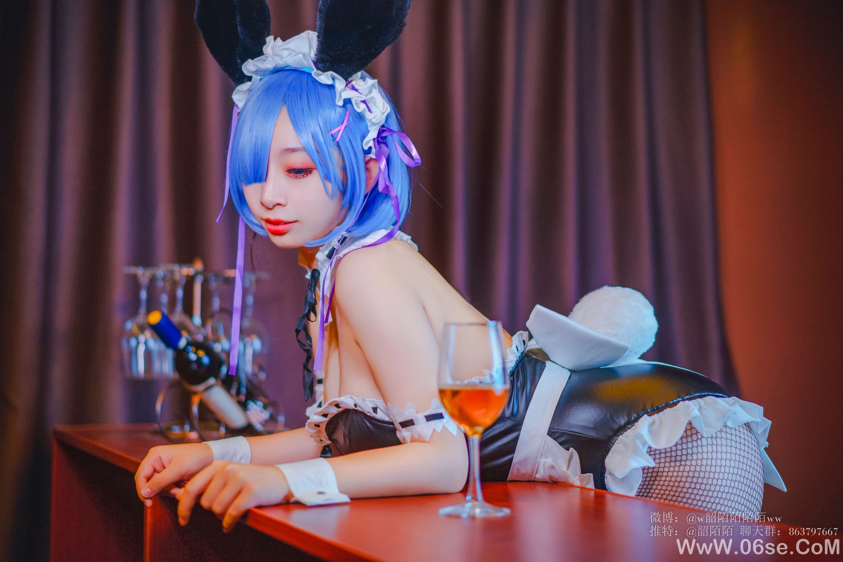 图片[14]-Cosplay美女韶陌陌 雷姆[33P]-六色网