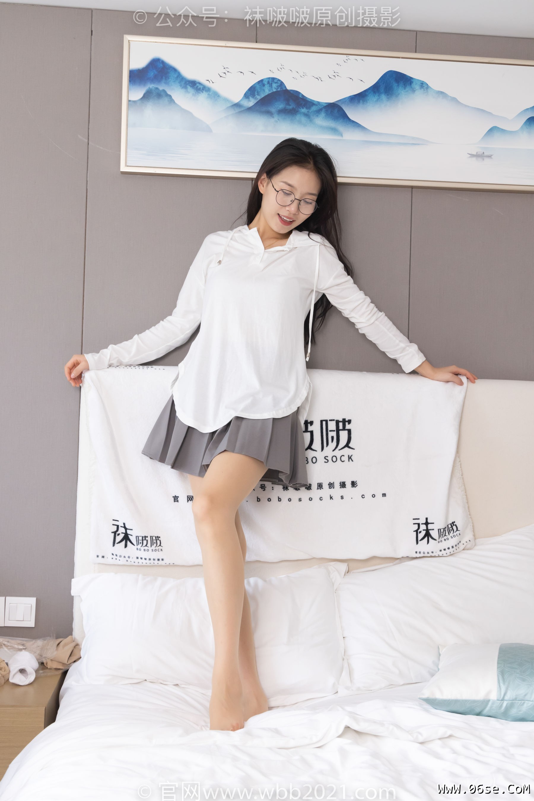 图片[120]-BoBoSocks袜啵啵 No.347 芝士 -皮鞋、肉丝[140P]-六色网