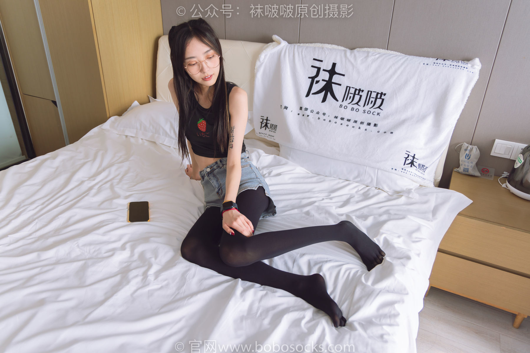 图片[111]-BoBoSocks袜啵啵 No.192 稚予-高跟鞋、黑色五指袜[139P]-六色网