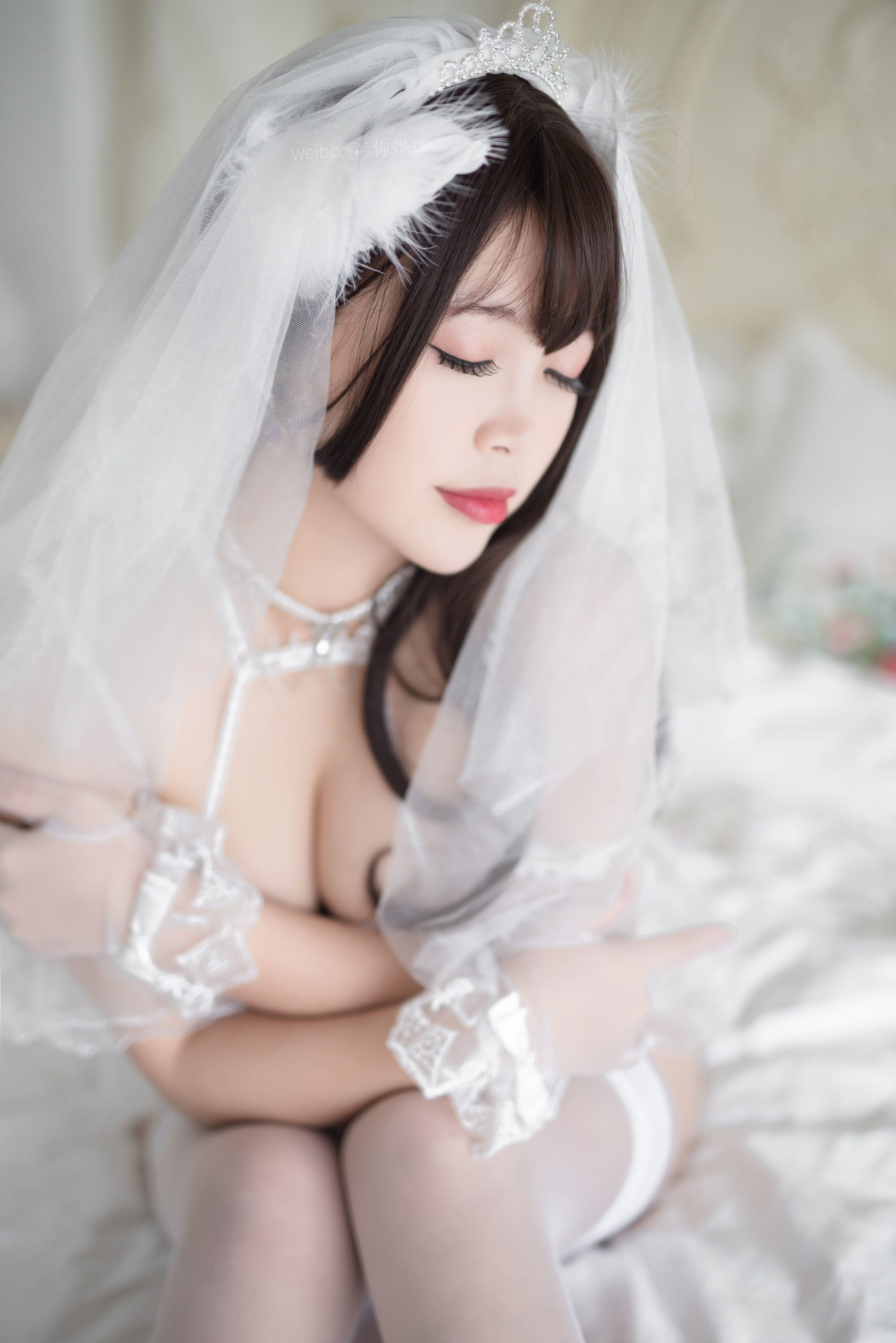 图片[47]-萌系小姐姐-白烨- 白天鹅[50P]-六色网
