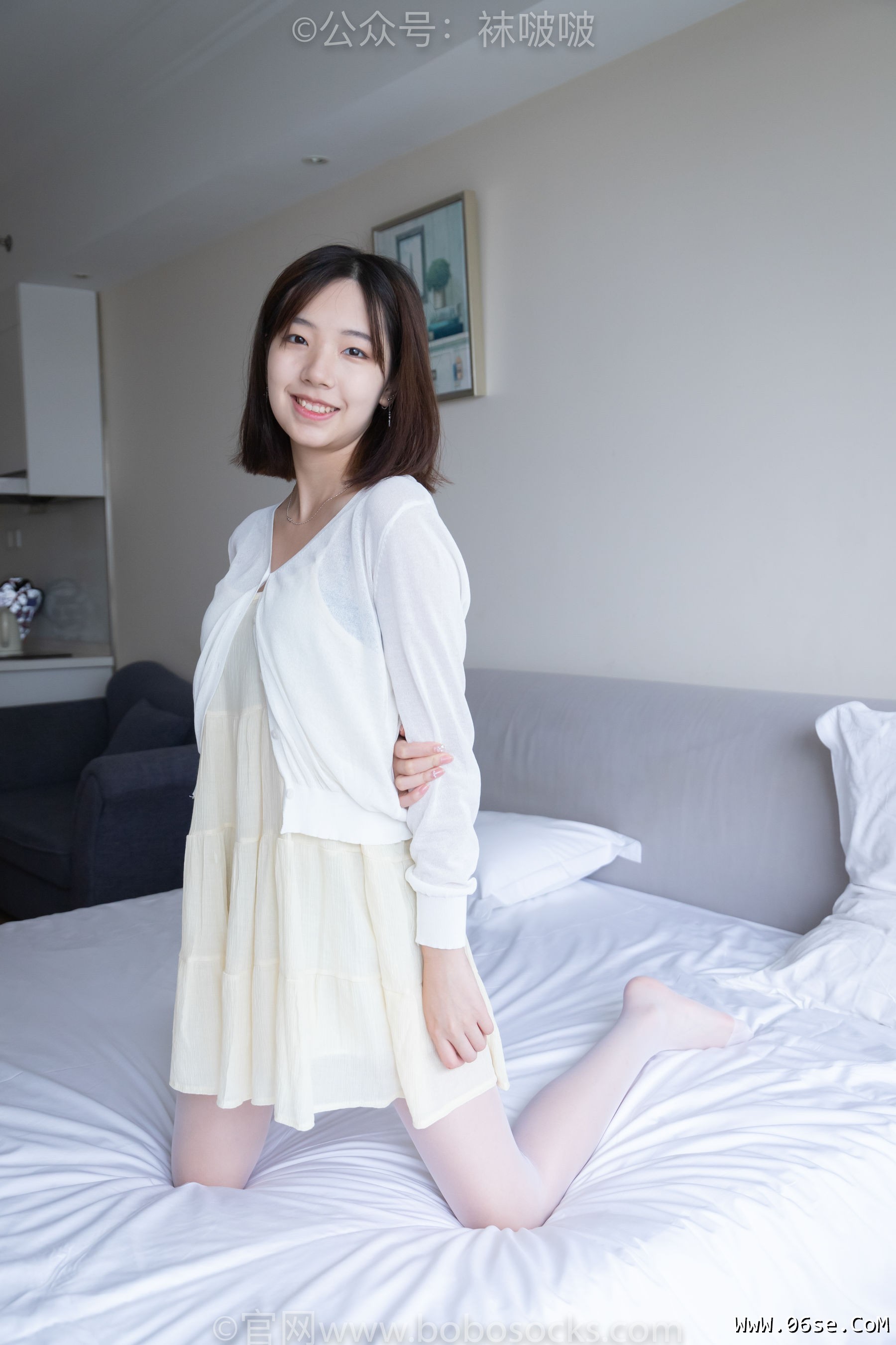 图片[99]-BoBoSocks袜啵啵 No.005 小甜豆-帆布鞋、薄白丝[133P]-六色网
