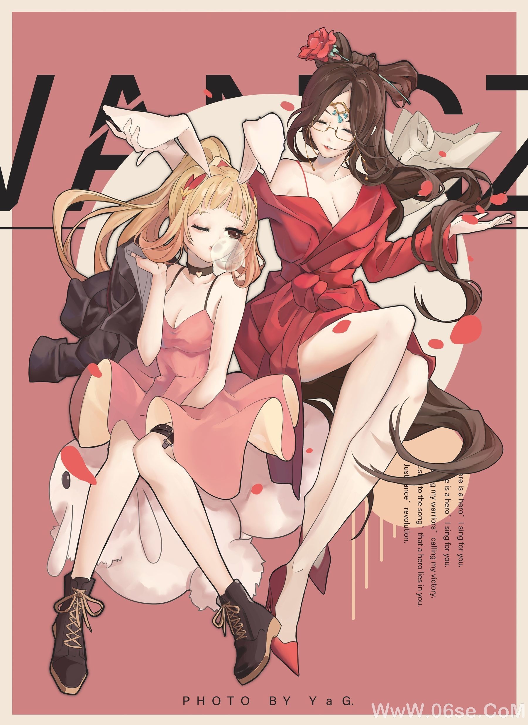 图片[19]-人气coser戚顾儿MIKI 王者荣耀 貂蝉和公孙离[19P]-六色网