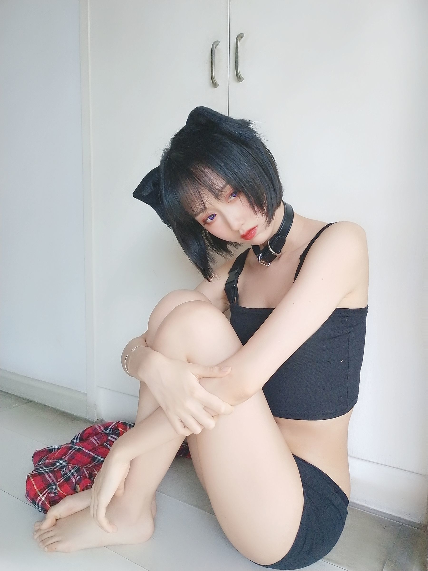 图片[27]-萌系小姐姐木绵绵OwO 不良猫[44P]-六色网