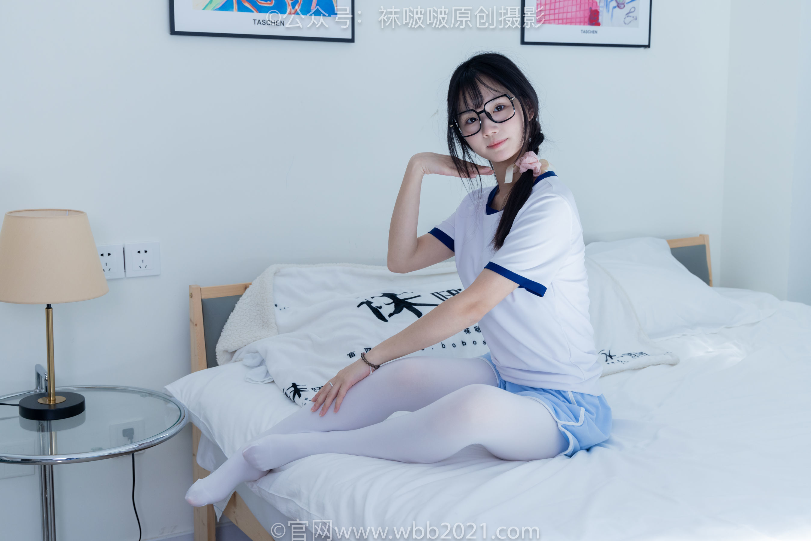 图片[51]-BoBoSocks袜啵啵 No.325 甜甜圈 -皮鞋、厚白丝[145P]-六色网