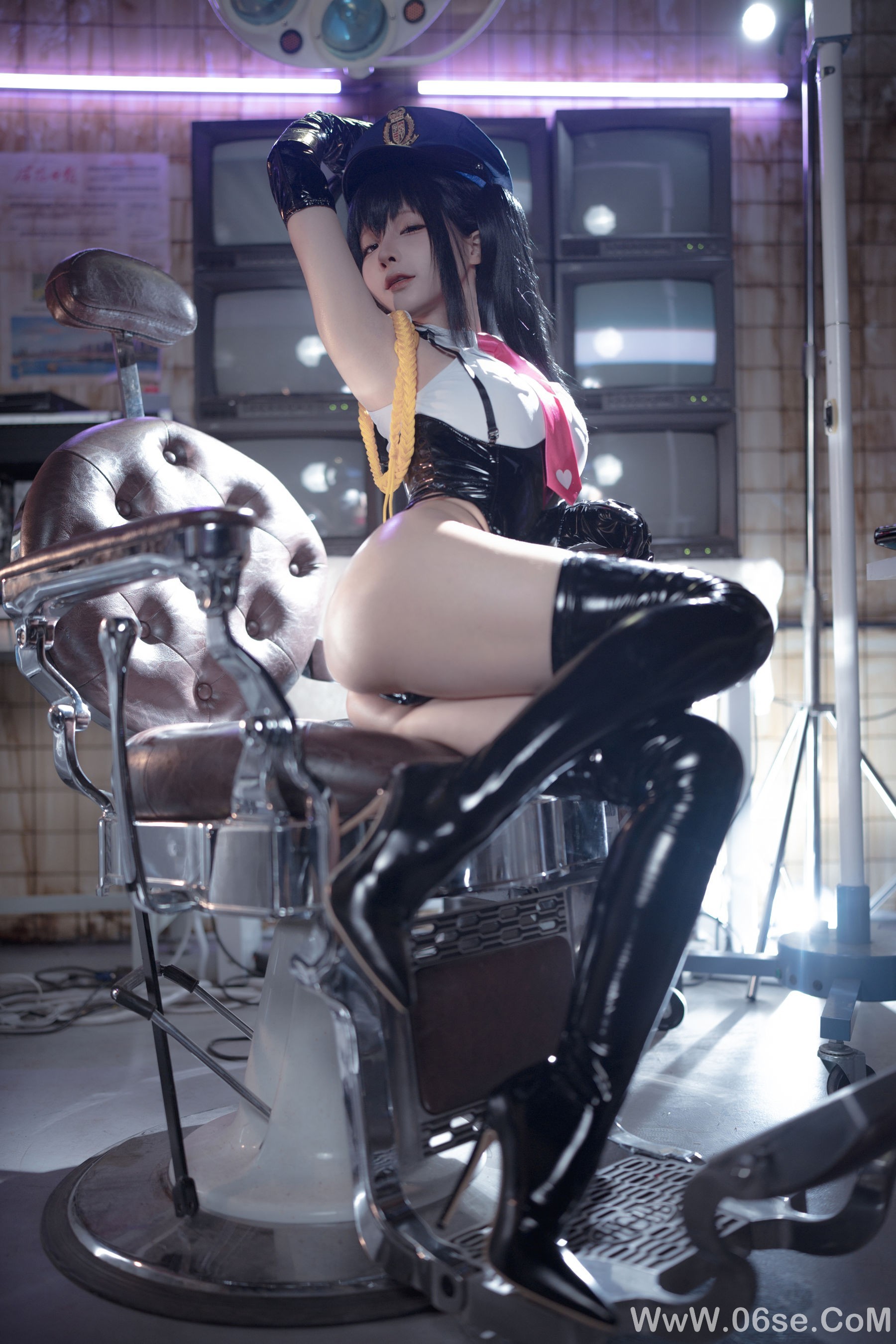 图片[4]-动漫博主蠢沫沫 – 沙希女警[118P]-六色网