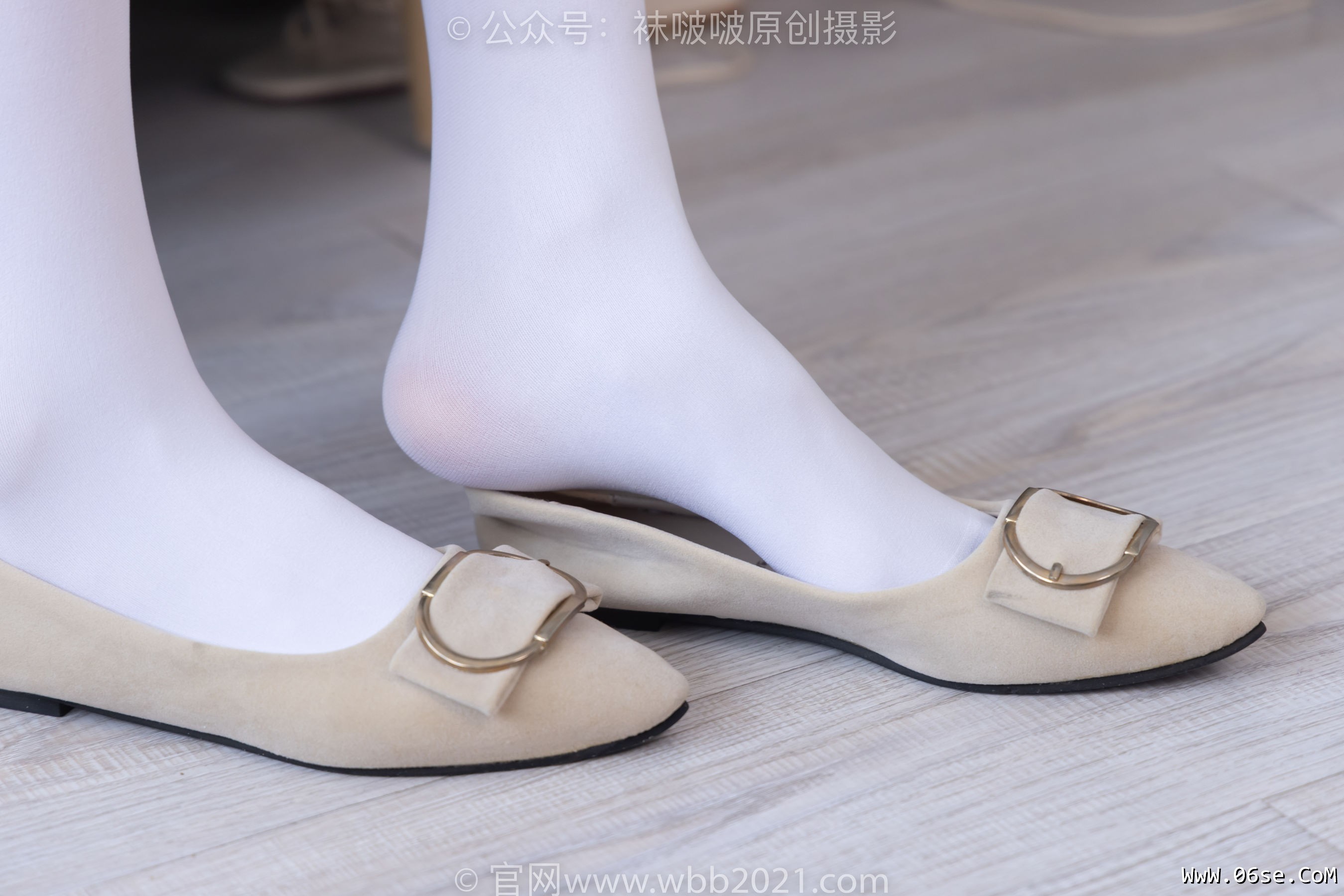 图片[53]-BoBoSocks袜啵啵 No.322 芝士 -两双平底鞋、厚白丝[140P]-六色网