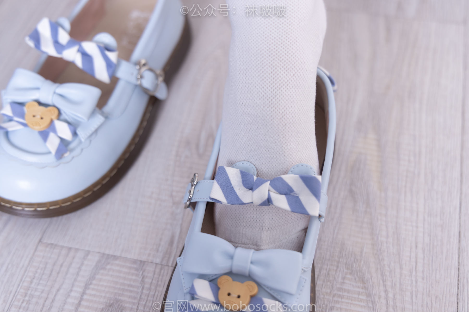 图片[33]-BoBoSocks袜啵啵 No.070 稚予-皮鞋、拖鞋、过膝袜、白棉袜[148P]-六色网