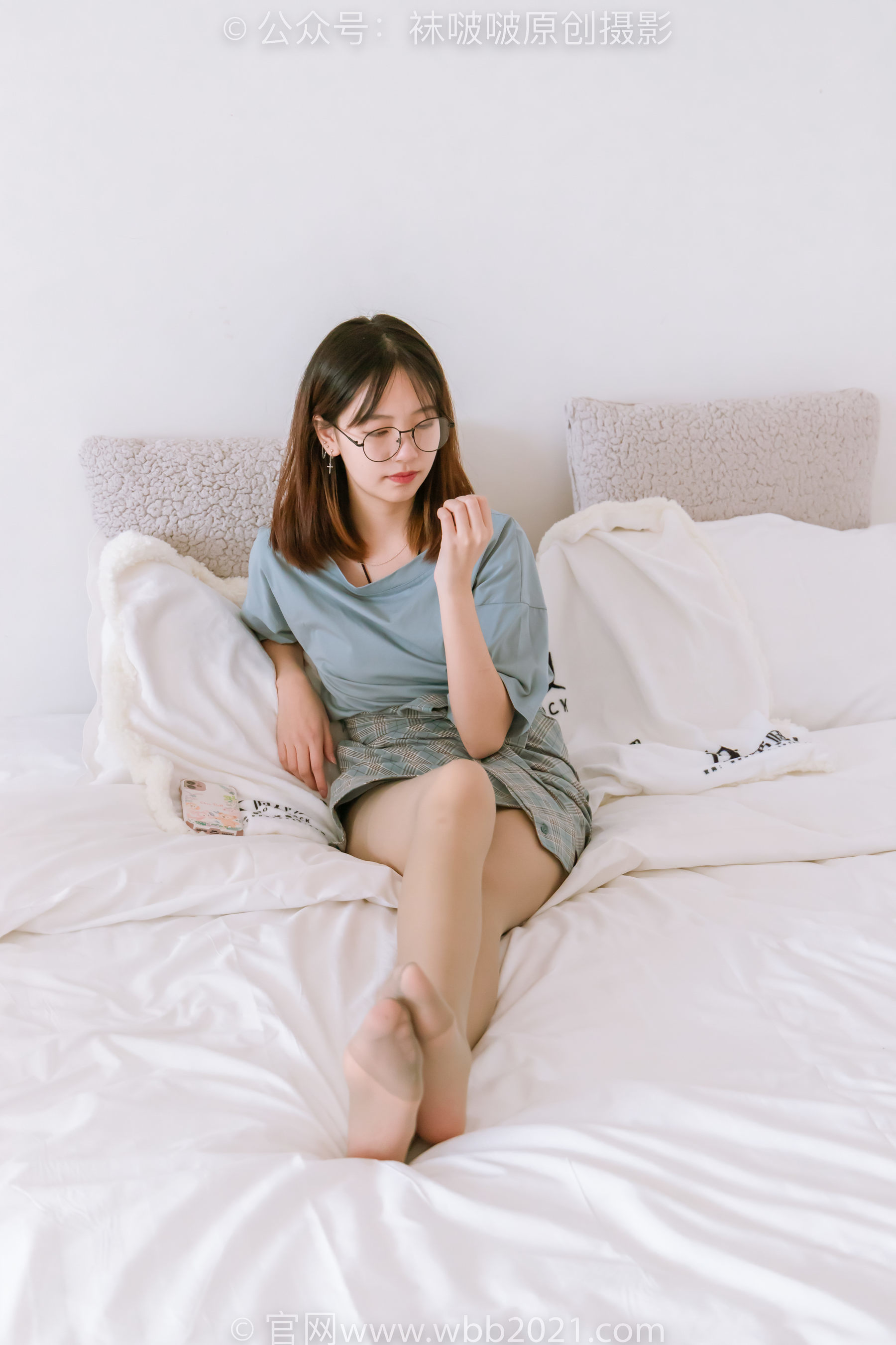 图片[77]-BoBoSocks袜啵啵 No.239 小甜豆-棉拖鞋、灰丝、裸足[140P]-六色网